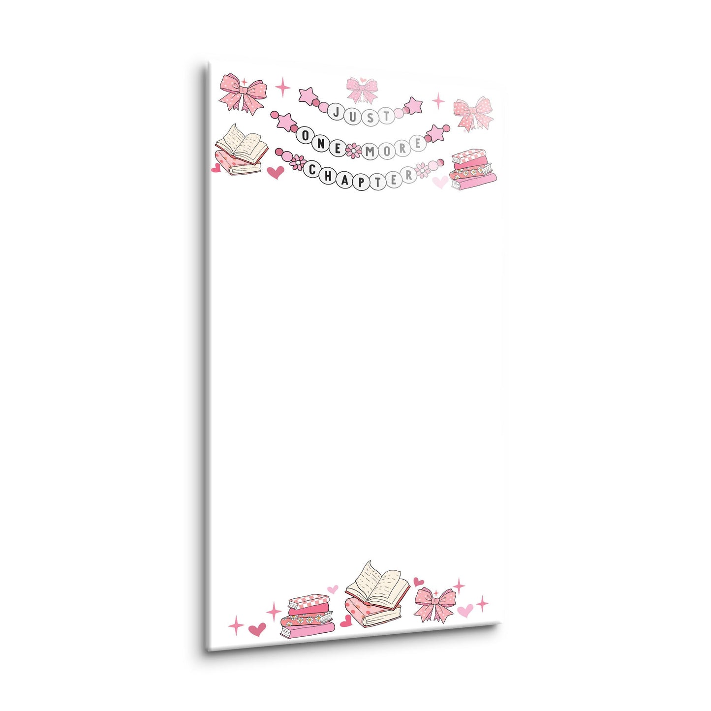 8x16 Glass Dry Erase-Just One More Chapter -1