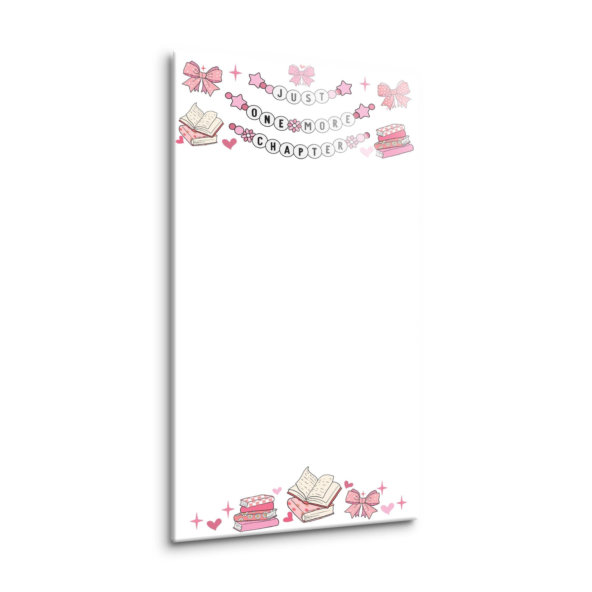 8x16 Glass Dry Erase-Just One More Chapter -1
