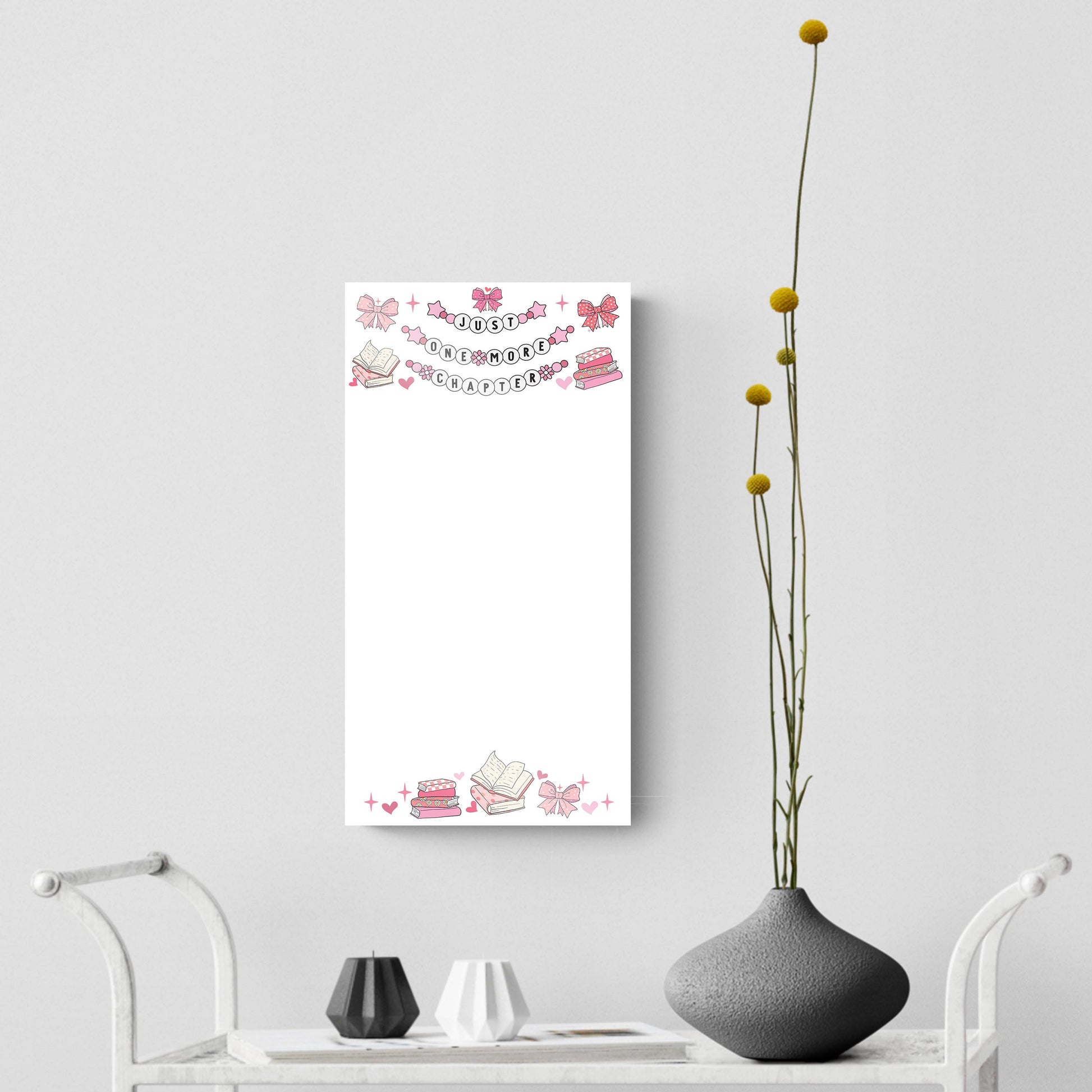8x16 Glass Dry Erase-Just One More Chapter -4