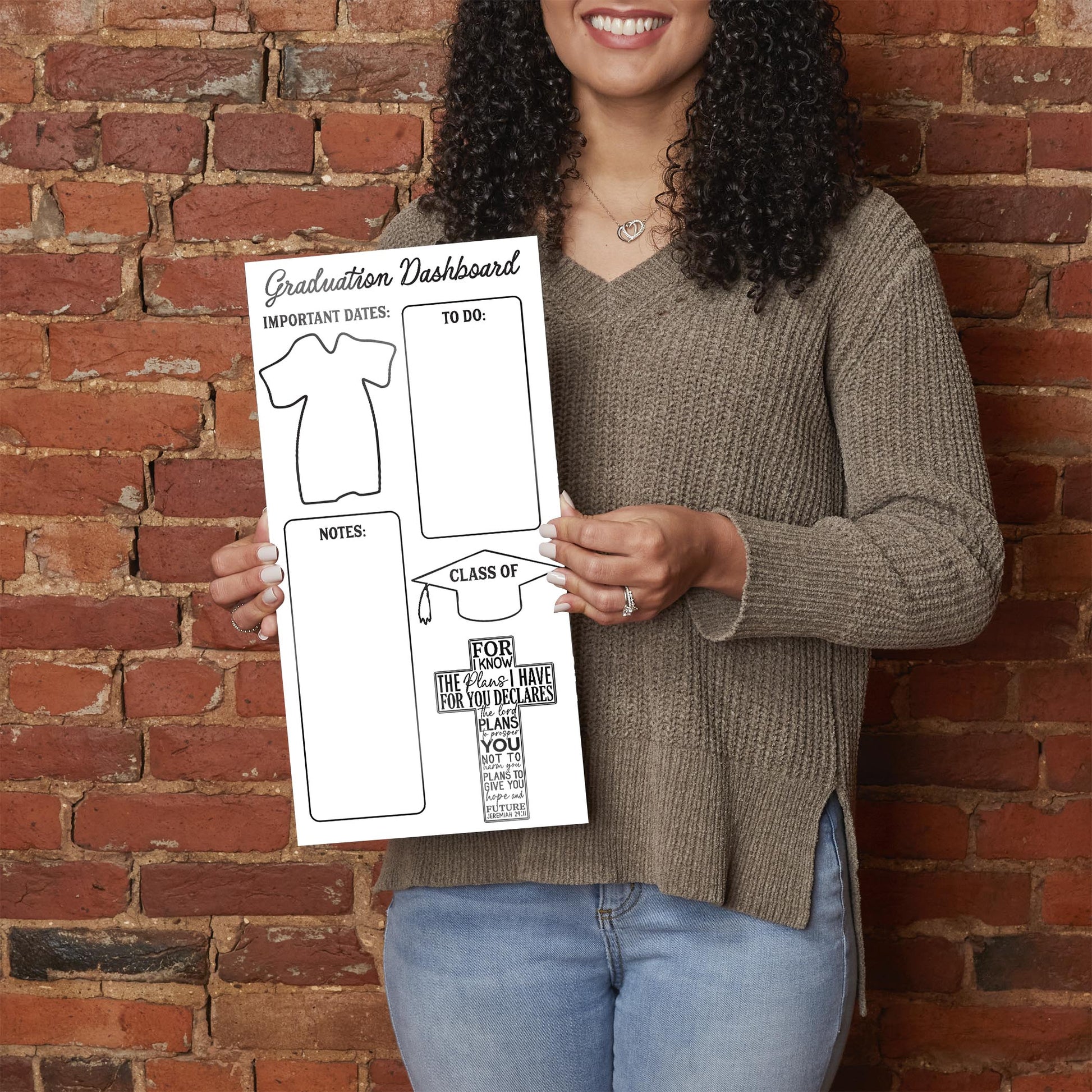 8x16 Glass Dry Erase-Graduation Dashboard -2