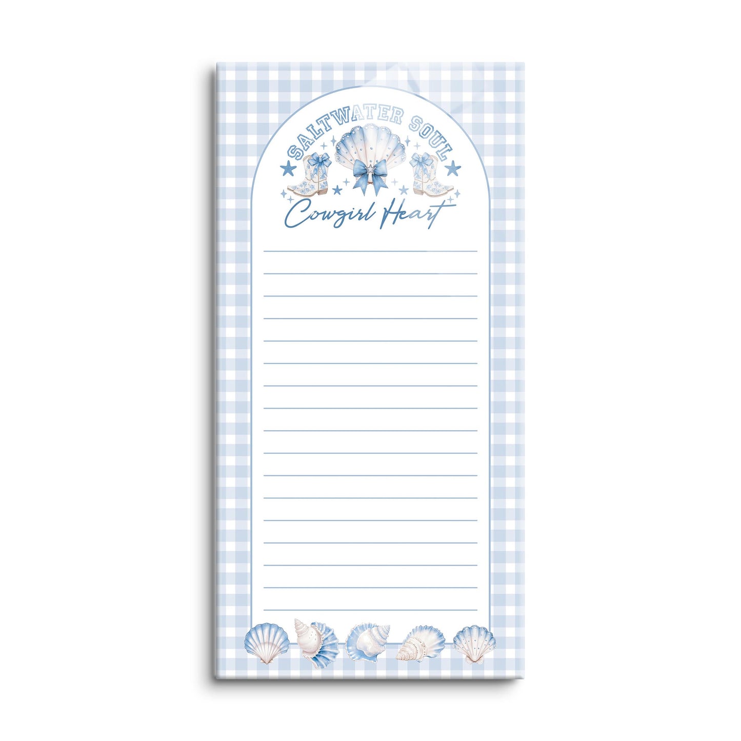 8x16 Glass Dry Erase-Coastal Cowgirl -0