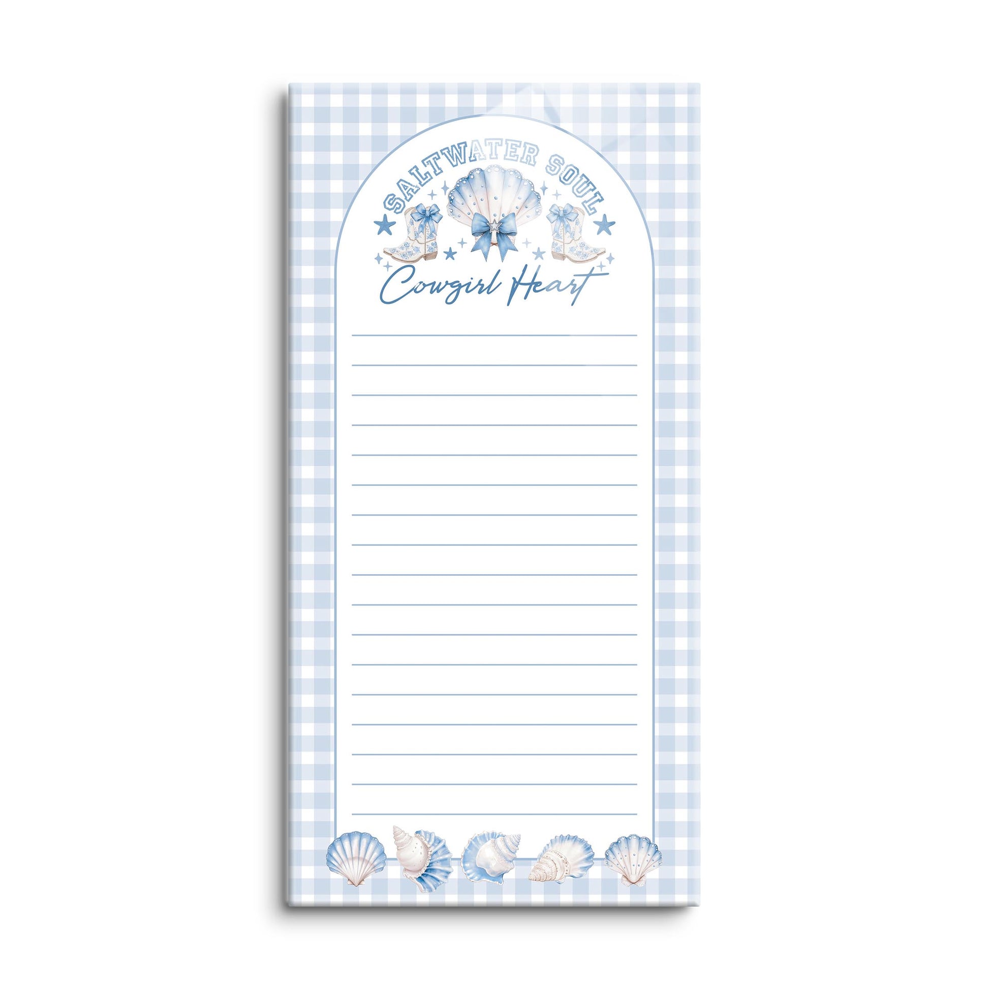 8x16 Glass Dry Erase-Coastal Cowgirl -0