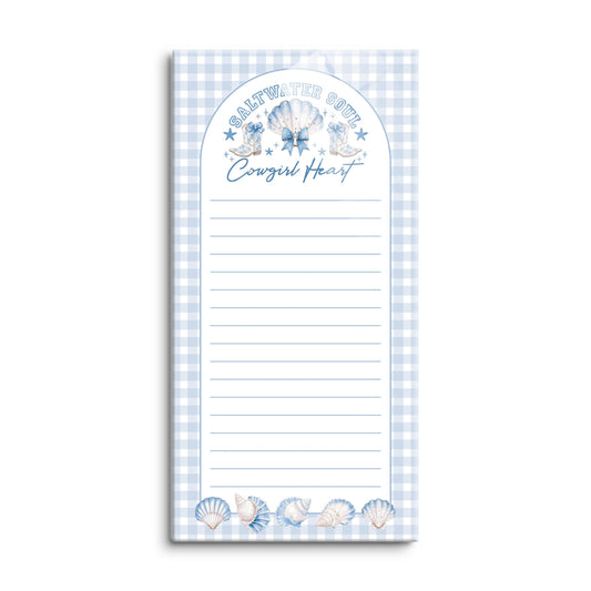 8x16 Glass Dry Erase-Coastal Cowgirl -0