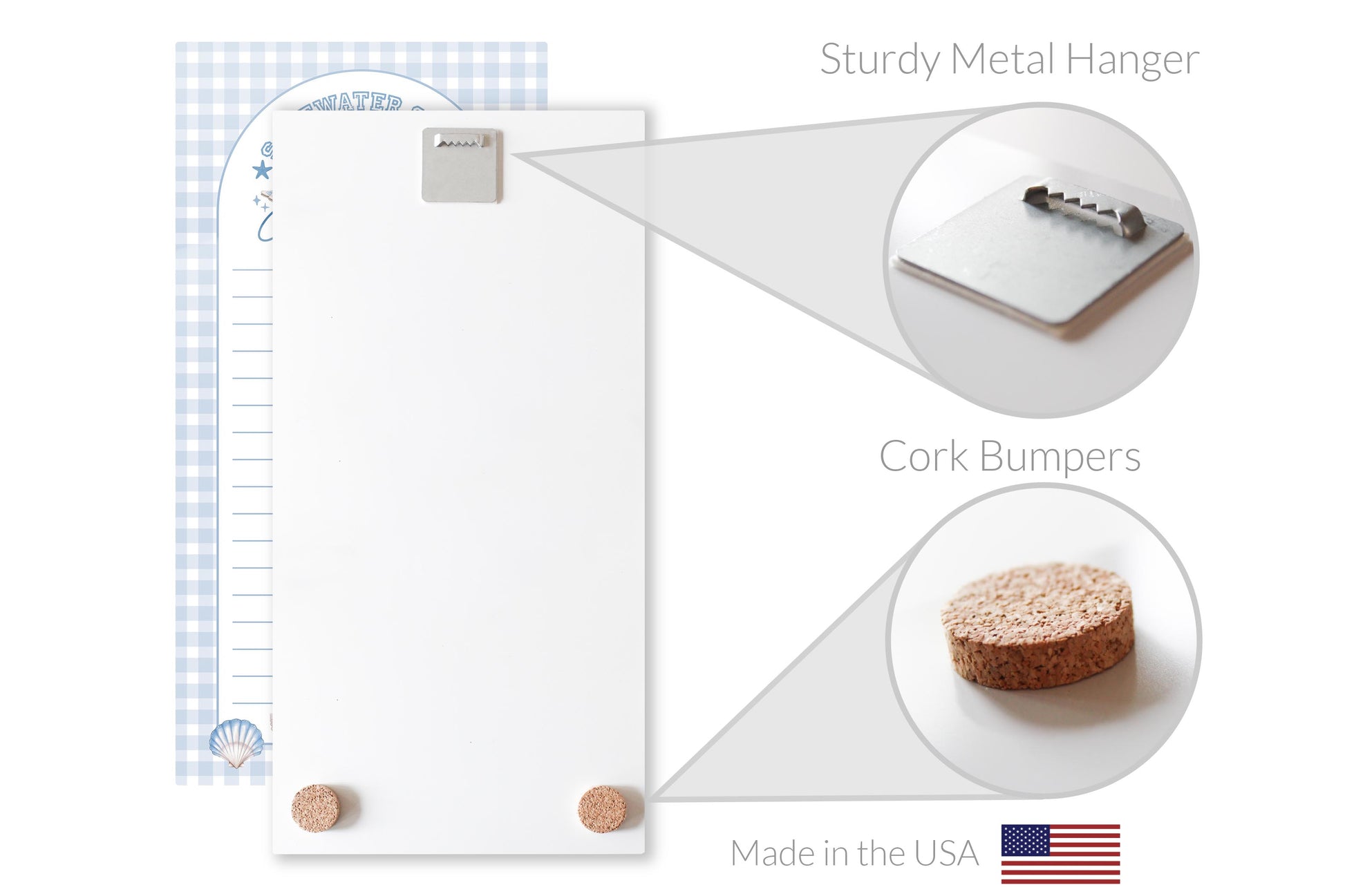 8x16 Glass Dry Erase-Coastal Cowgirl -7