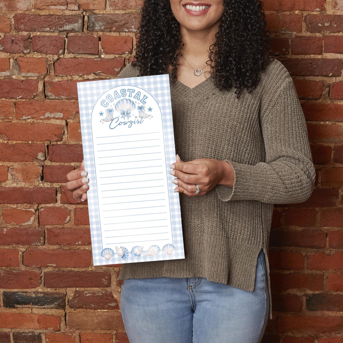 8x16 Glass Dry Erase-Coastal Cowgirl 2 -2