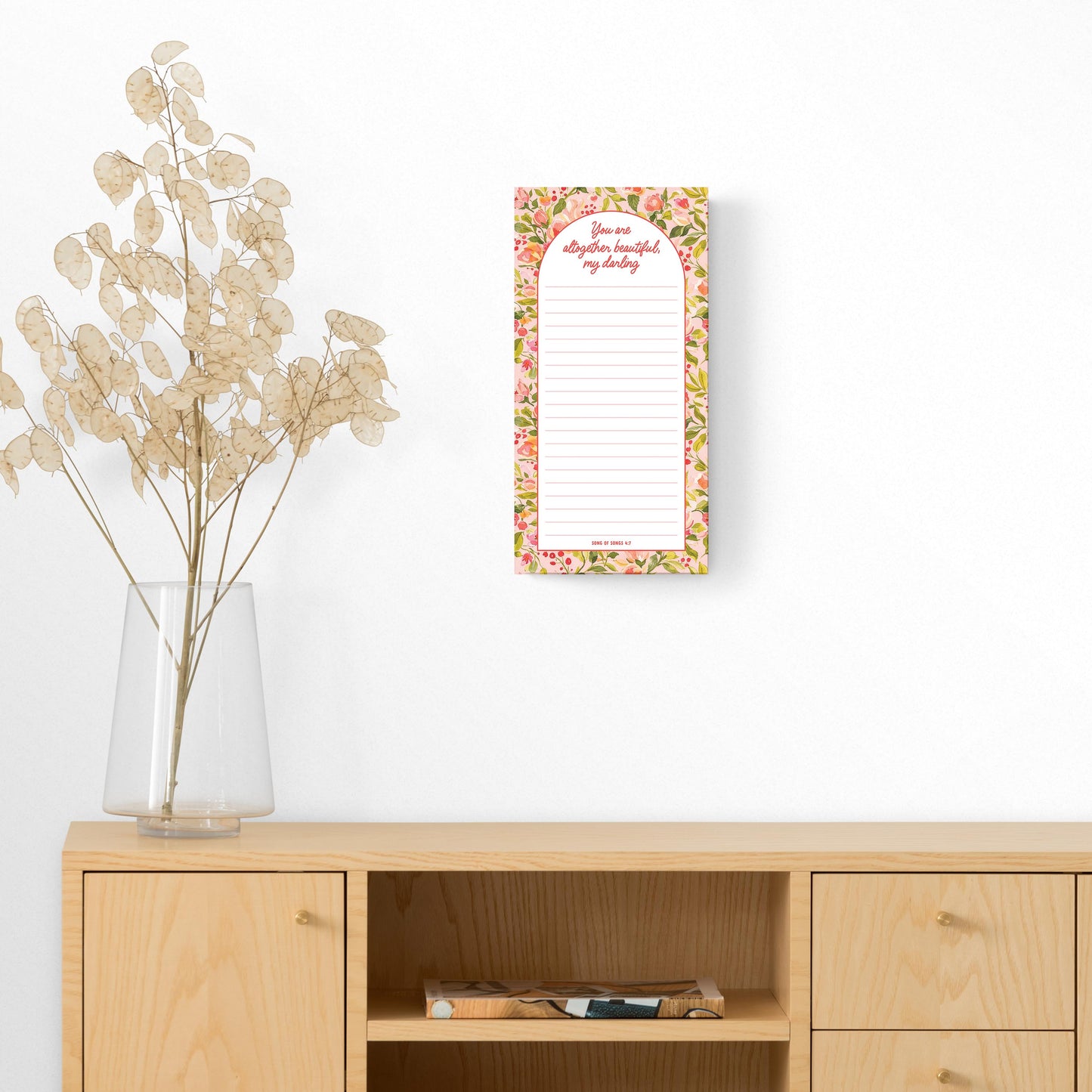 8x16 Glass Dry Erase-Faithful Promises -5