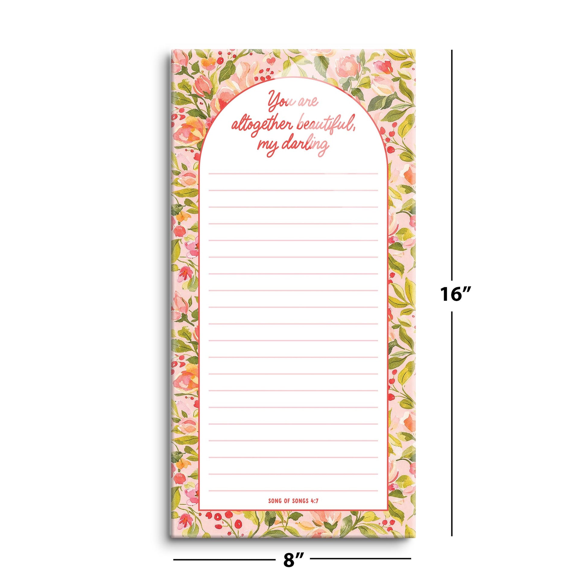 8x16 Glass Dry Erase-Faithful Promises -8