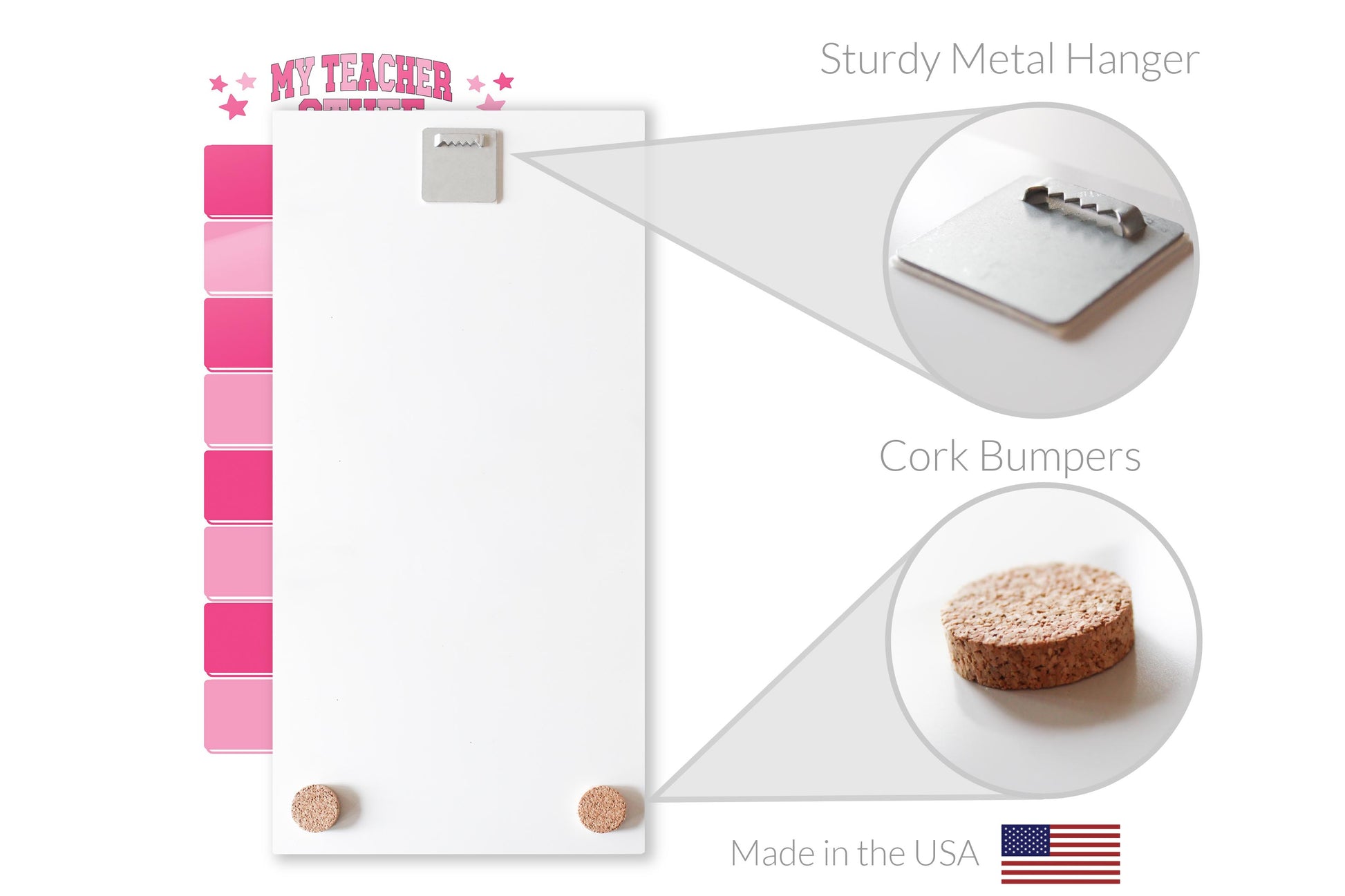 8x16 Glass Dry Erase-Classroom Coquette My Teacher Stuff Weekly Planner -7