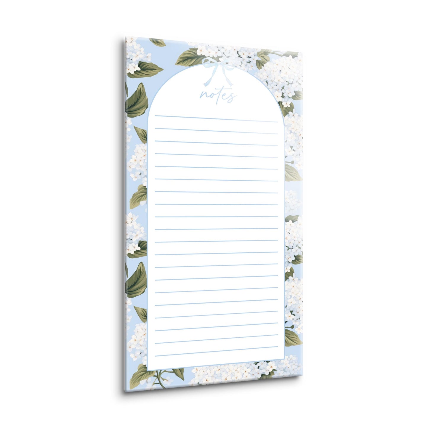 8x16 Glass Dry Erase-Hydrangea Cottage -1