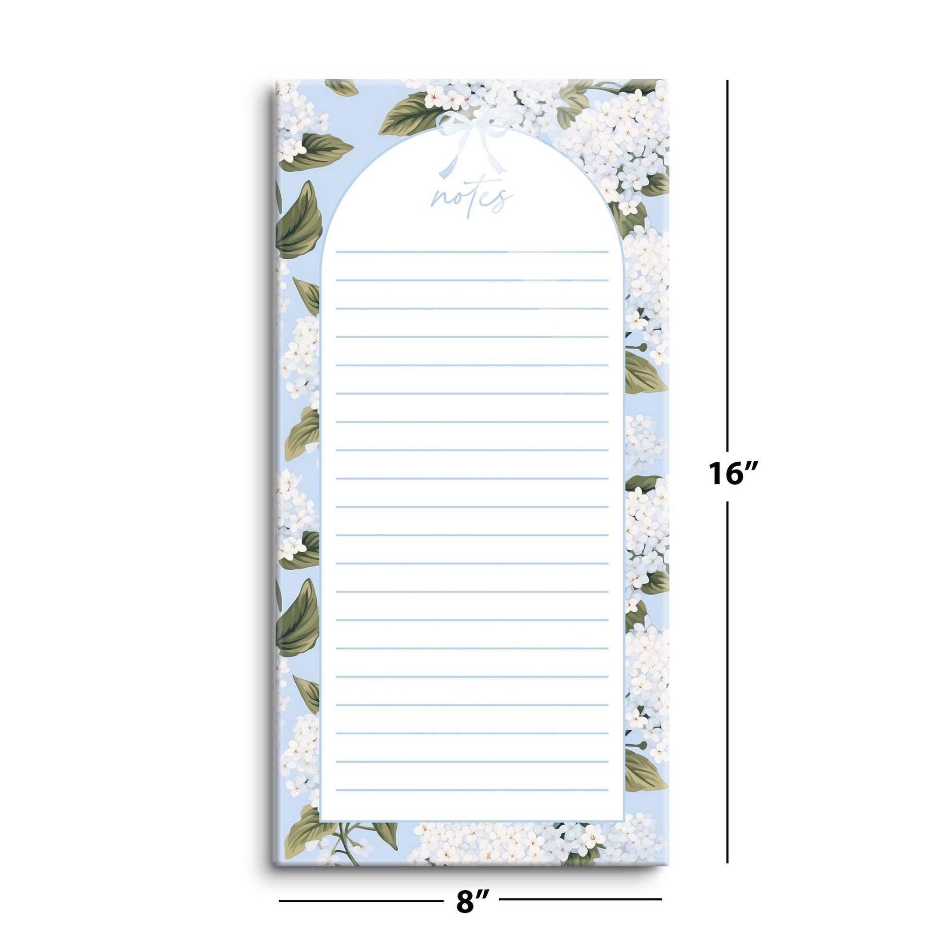 8x16 Glass Dry Erase-Hydrangea Cottage -8