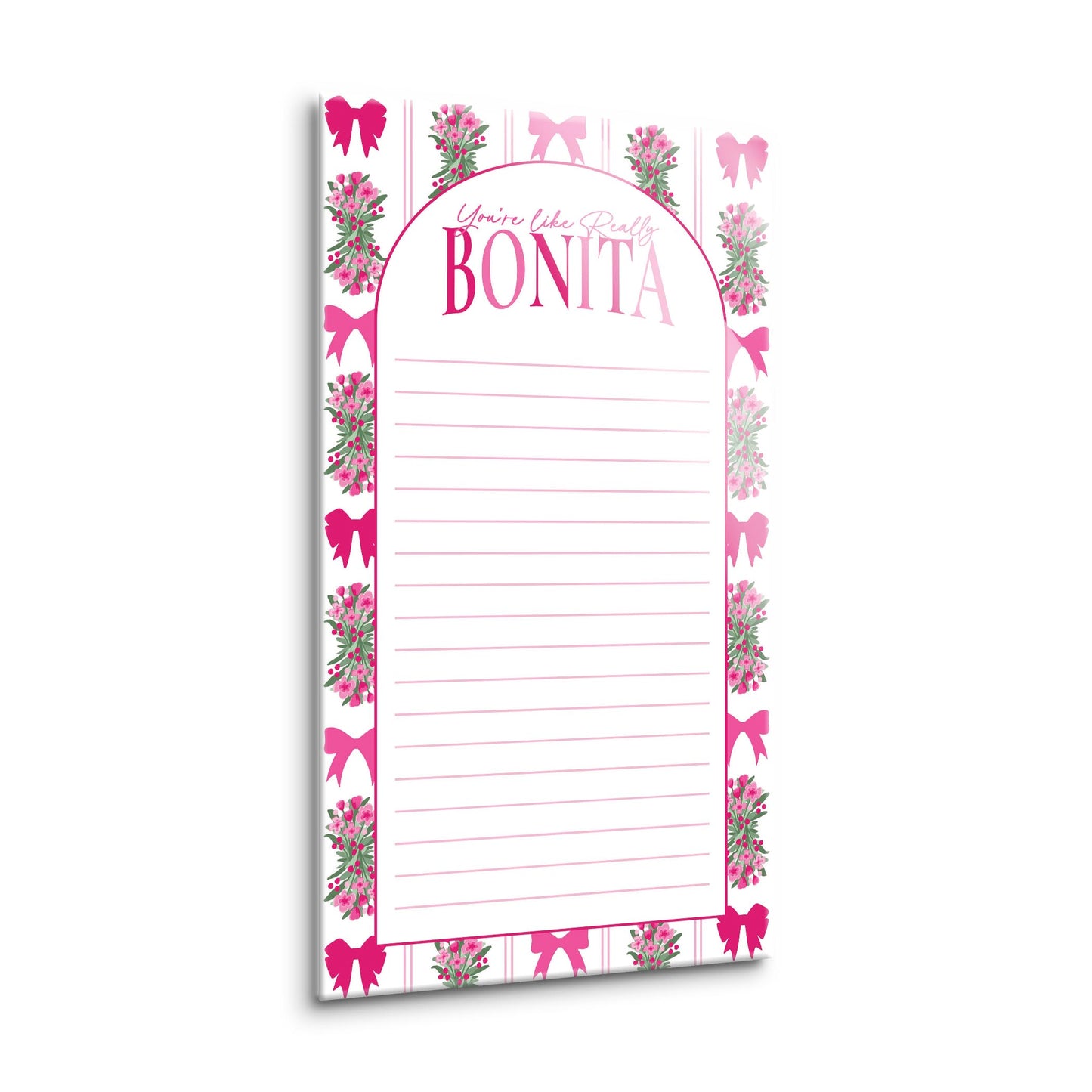8x16 Glass Dry Erase-Bonita Bows -1