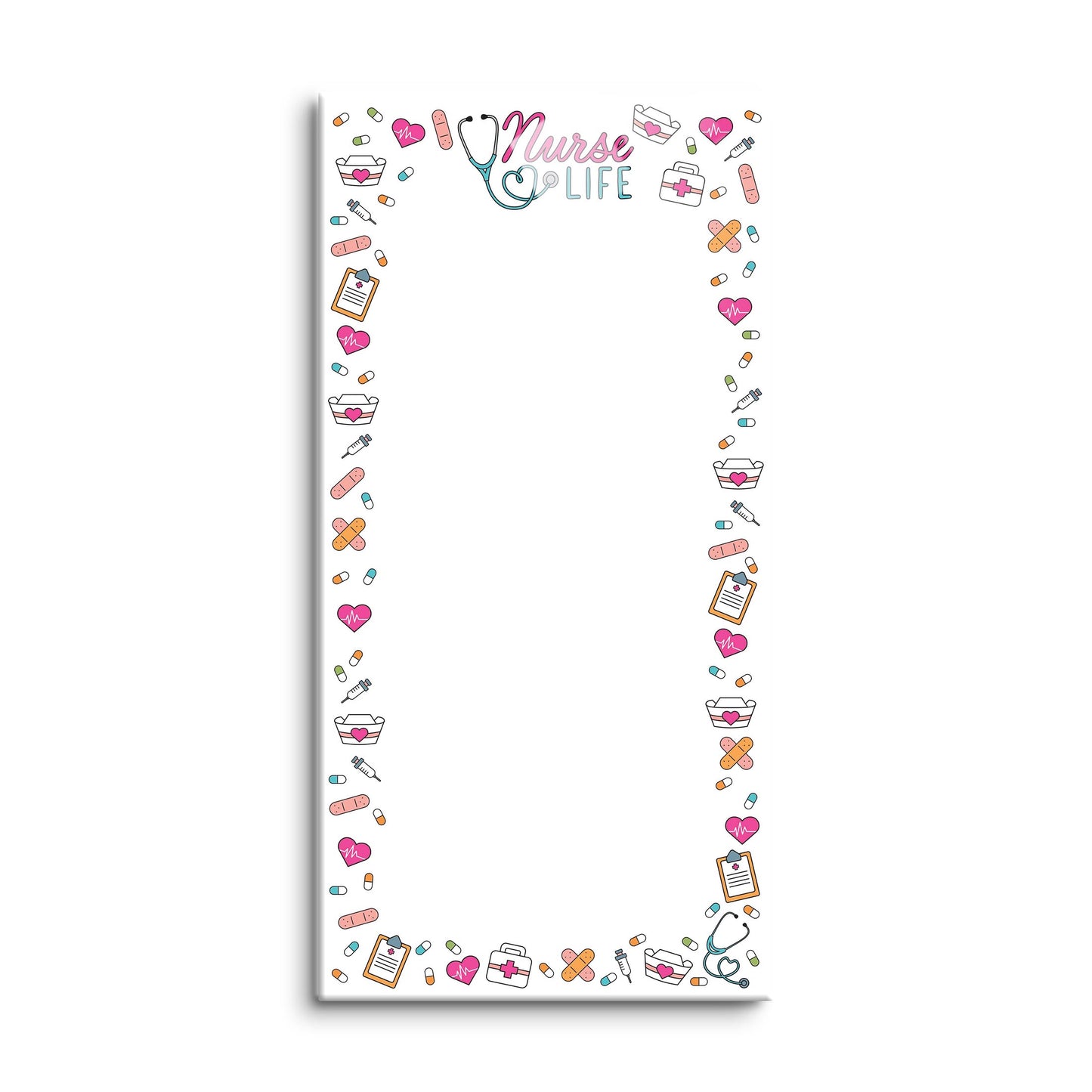 8x16 Glass Dry Erase-Nurse Life Notes