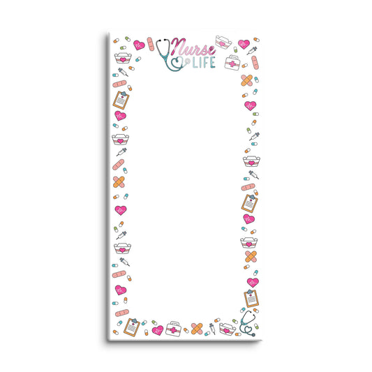 8x16 Glass Dry Erase-Nurse Life Notes