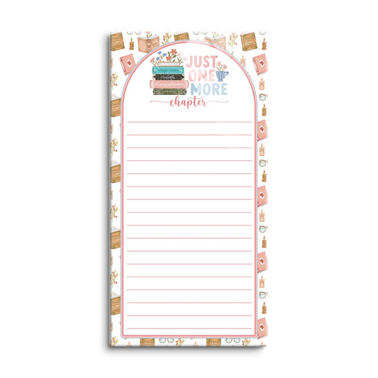 8x16 Glass Dry Erase-Pretty Little Chapters Just One More Chapter -0