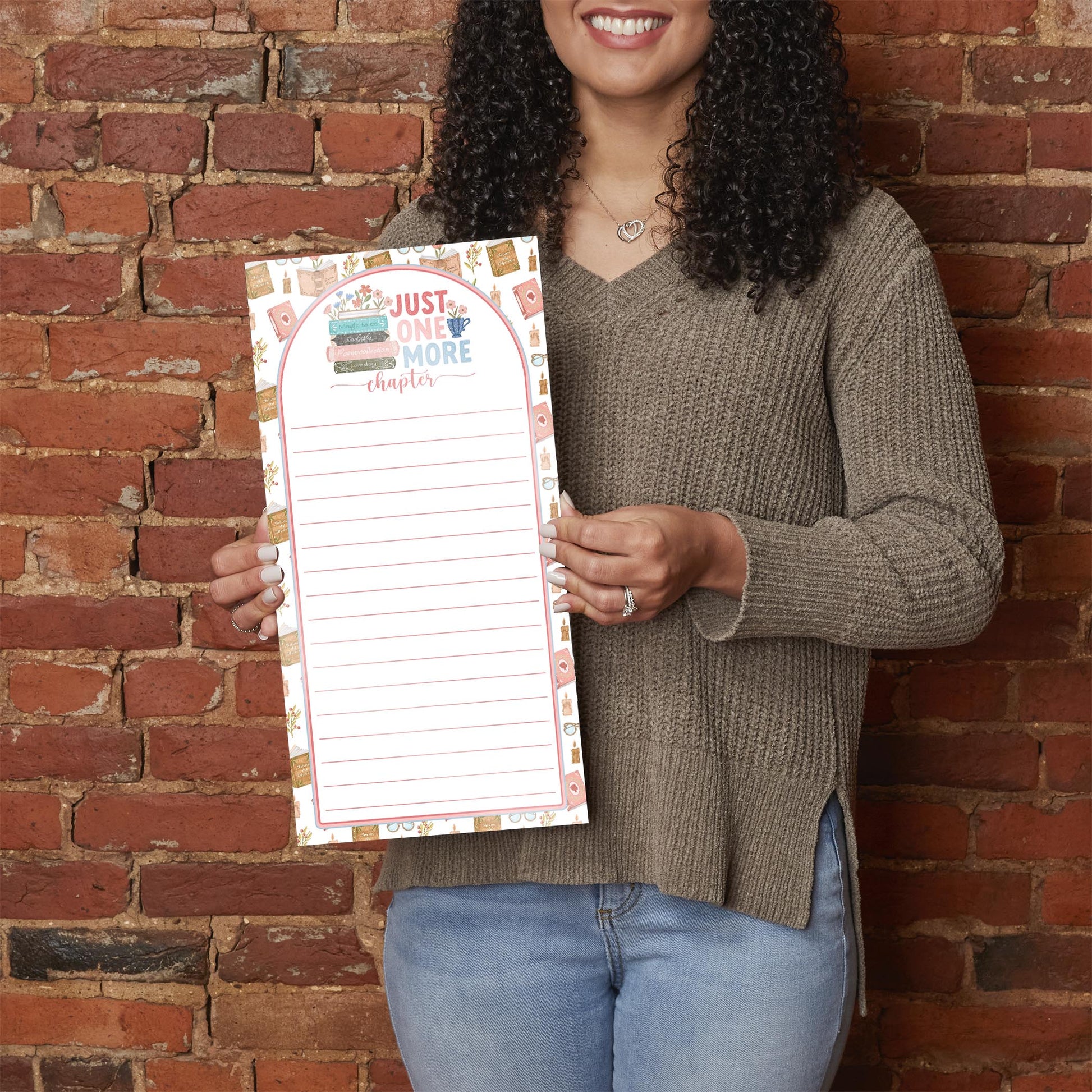 8x16 Glass Dry Erase-Pretty Little Chapters Just One More Chapter -2