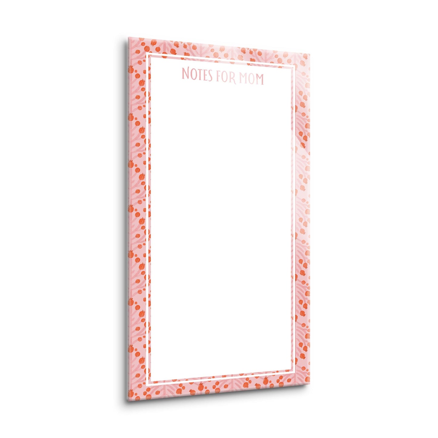 8x16 Glass Dry Erase-Pretty Things Notes For Mom