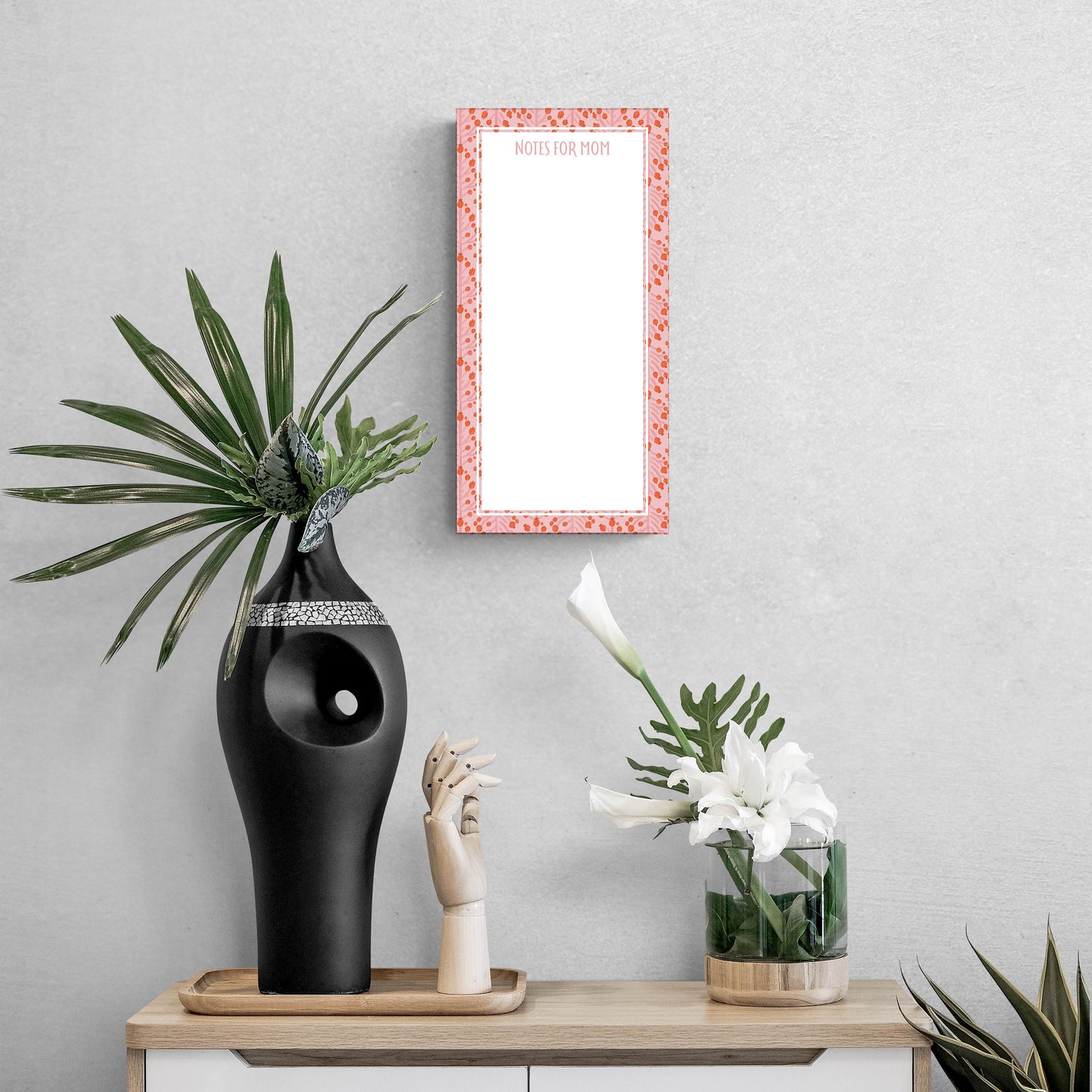 8x16 Glass Dry Erase-Pretty Things Notes For Mom