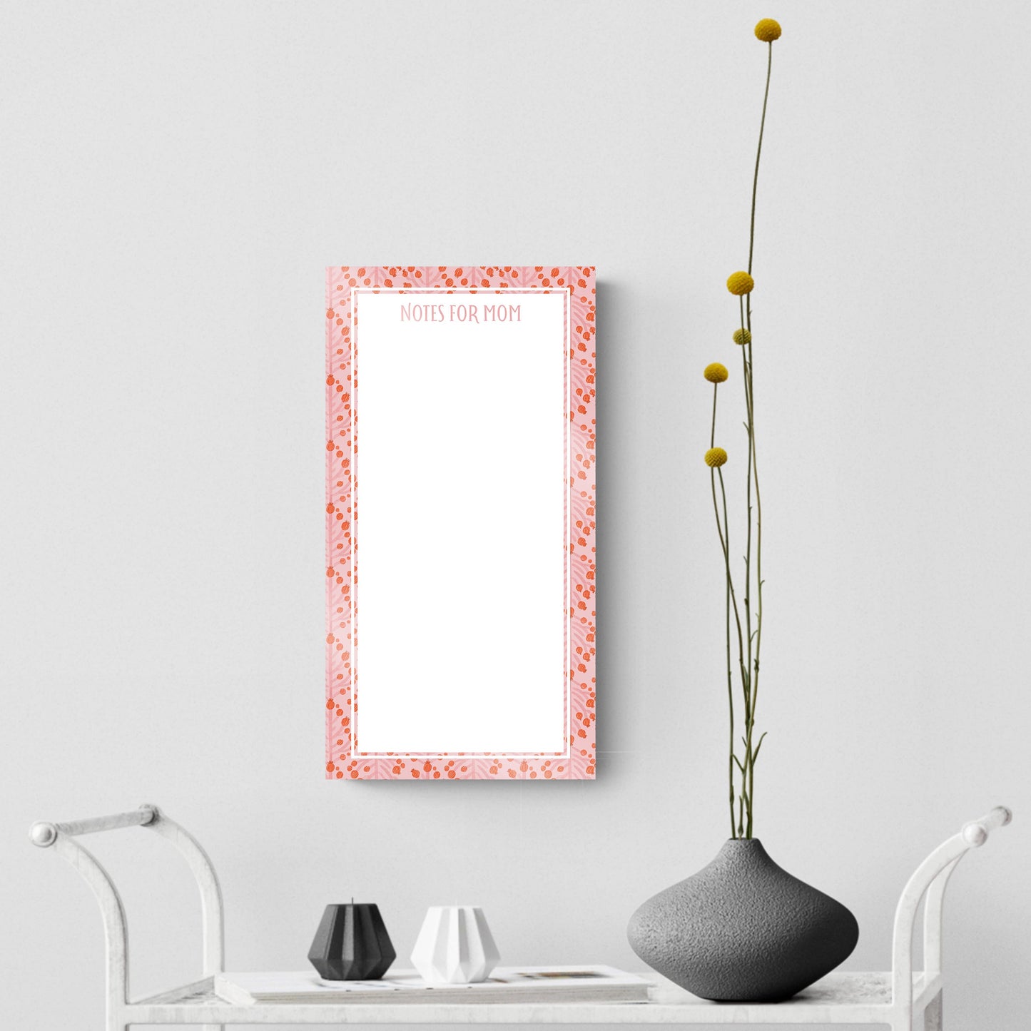 8x16 Glass Dry Erase-Pretty Things Notes For Mom