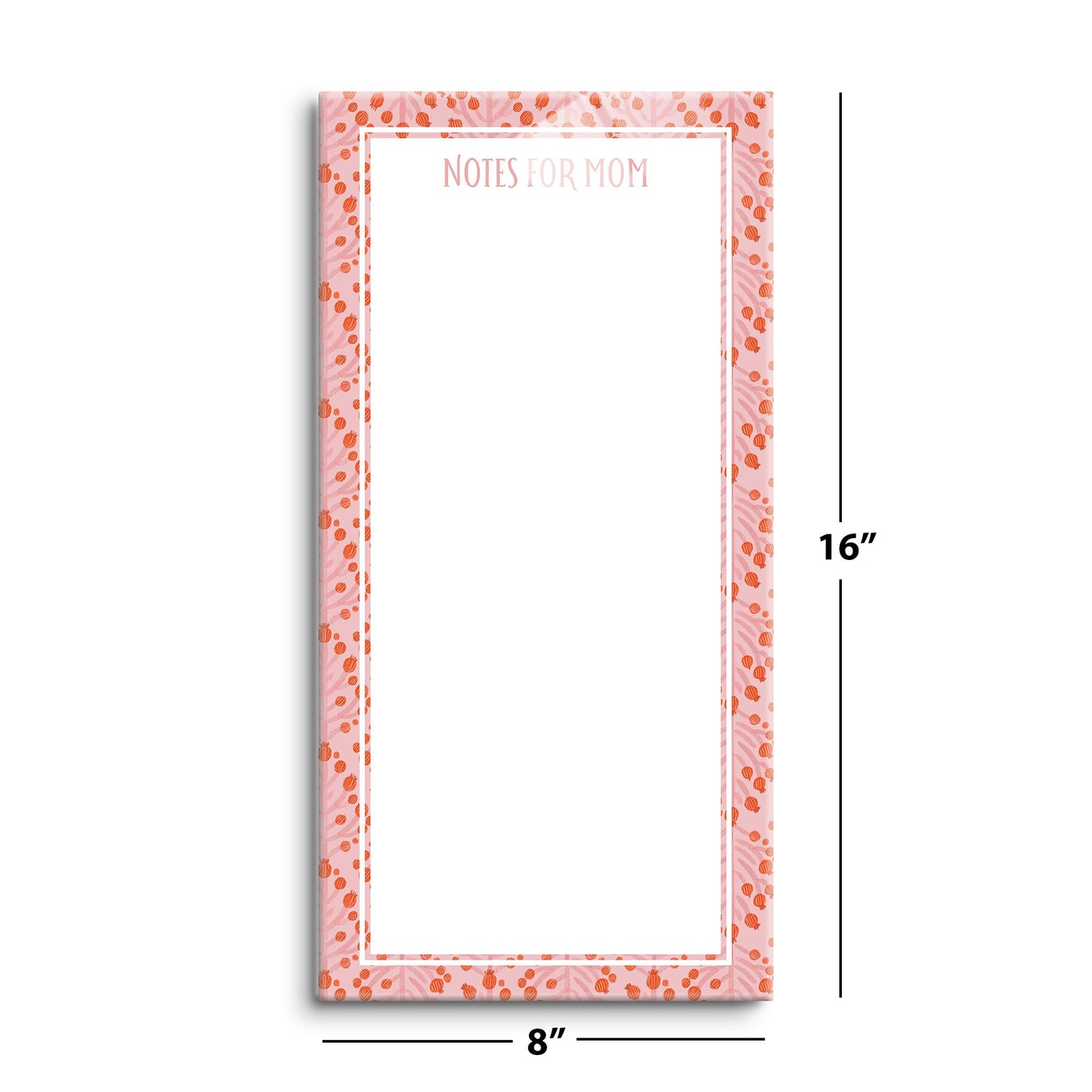8x16 Glass Dry Erase-Pretty Things Notes For Mom