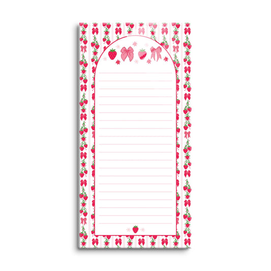8x16 Glass Dry Erase-Strawberry Parlor -0