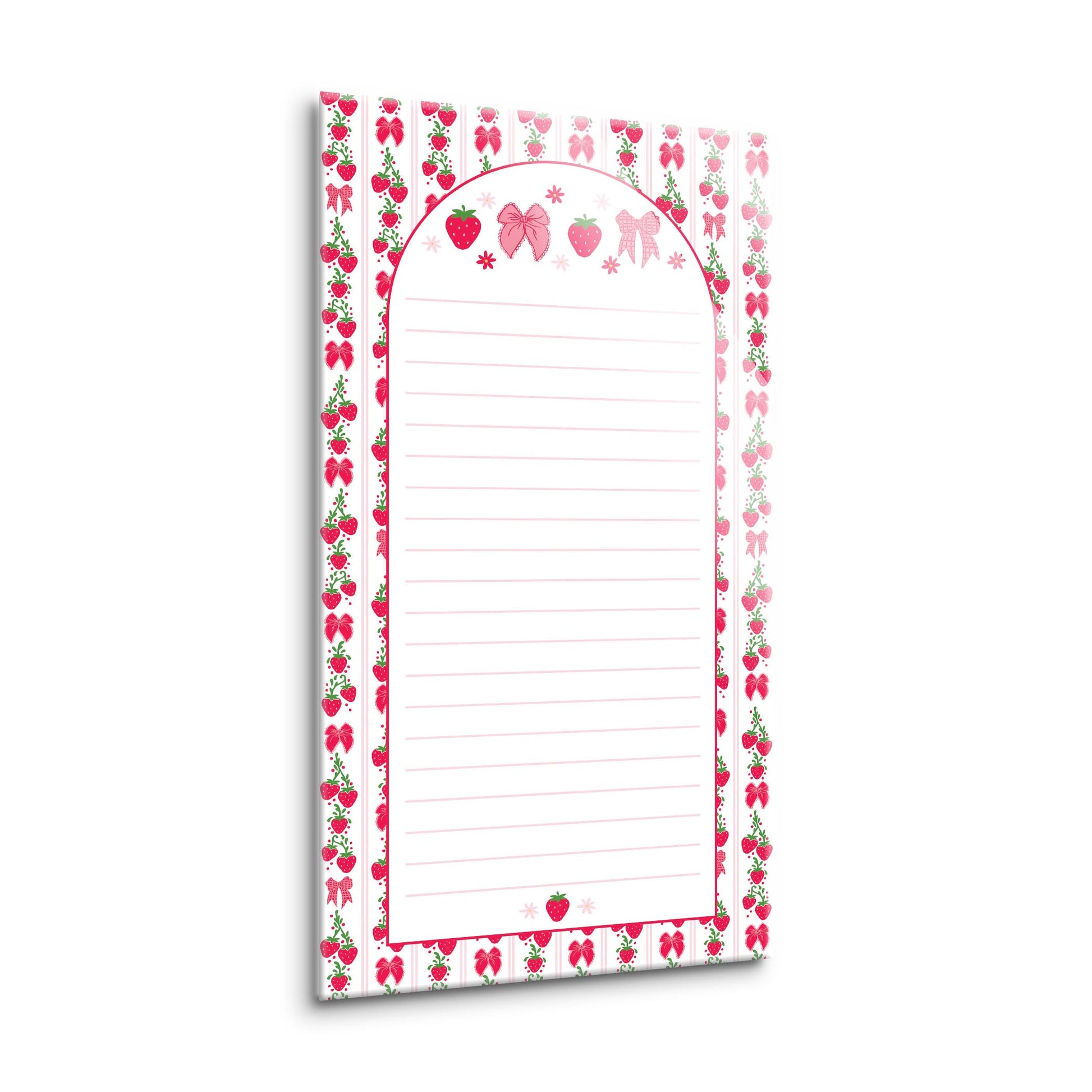8x16 Glass Dry Erase-Strawberry Parlor -1