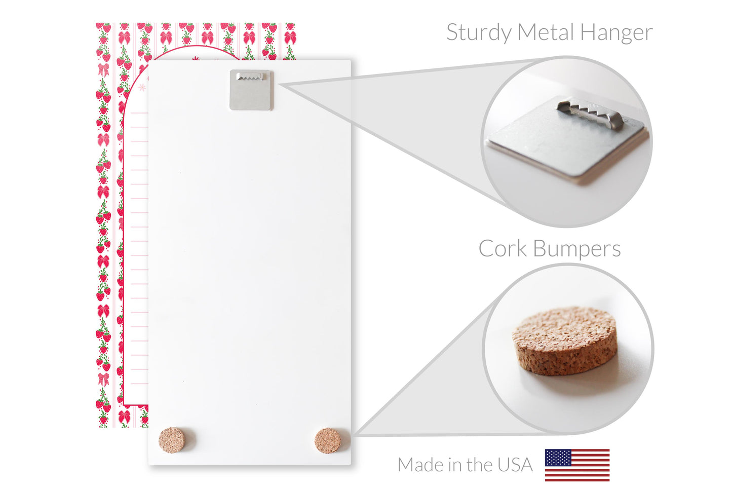 8x16 Glass Dry Erase-Strawberry Parlor -7