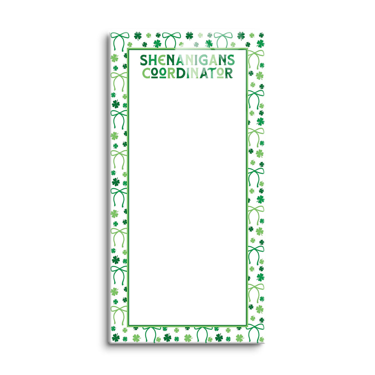 8x16 Glass Dry Erase-St. Patty's Day -0