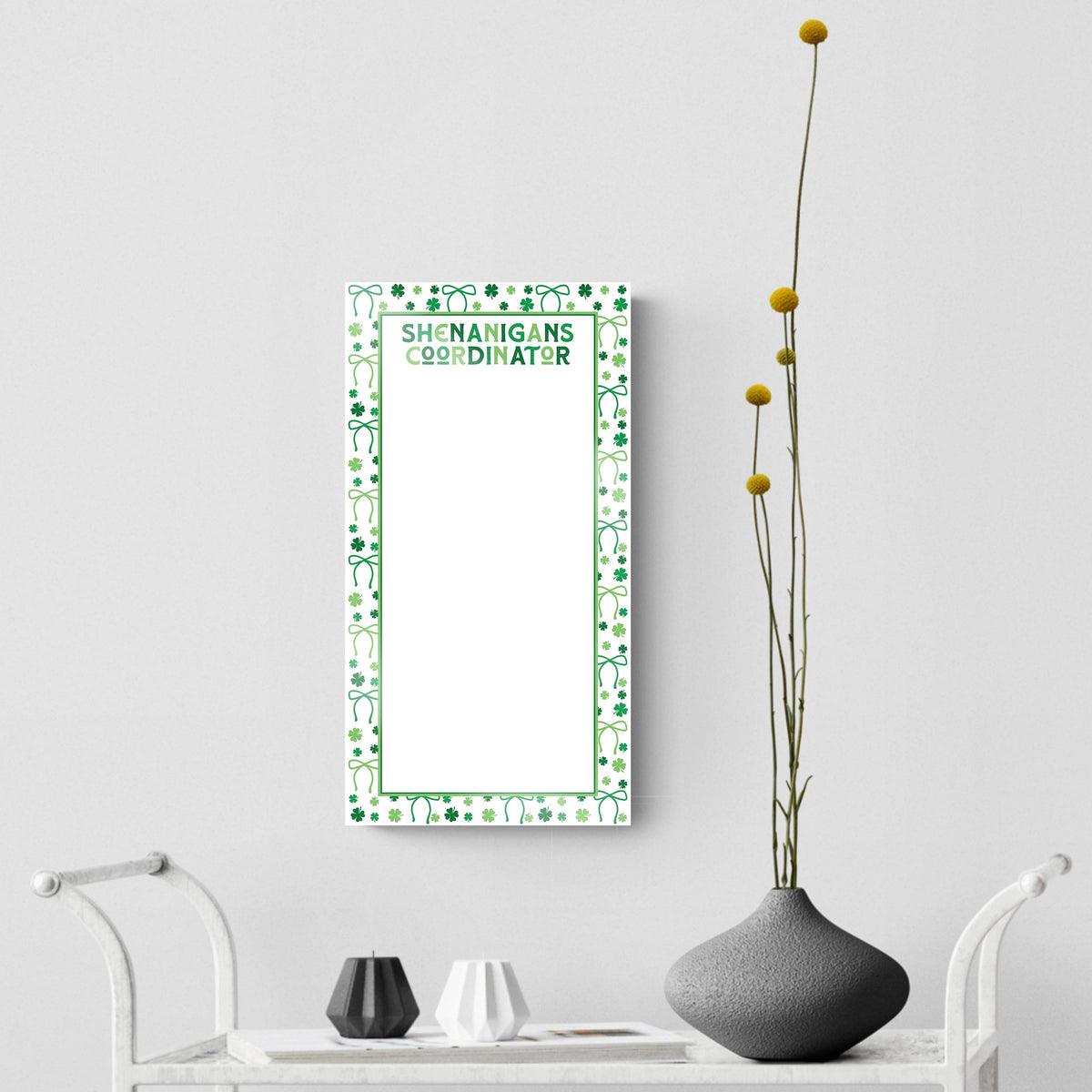 8x16 Glass Dry Erase-St. Patty's Day -4