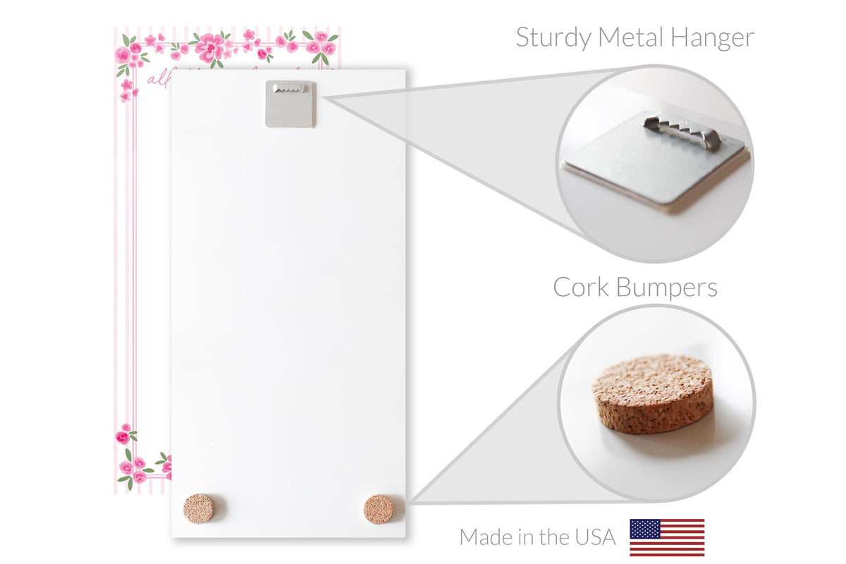 8x16 Glass Dry Erase-All Things Lovely -7