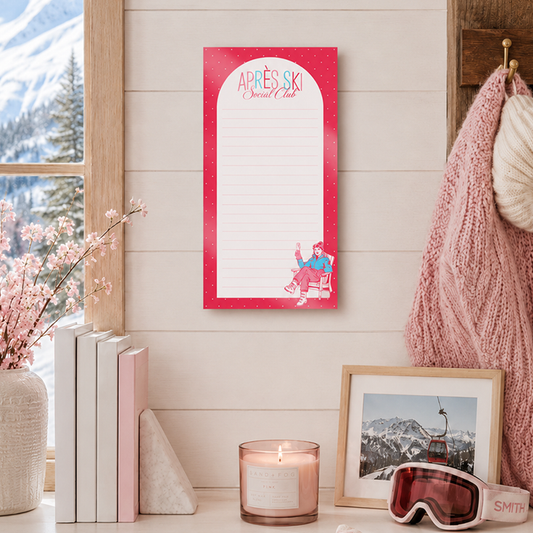 8x16 Glass Dry Erase-Après Ski | Gift | Lodge