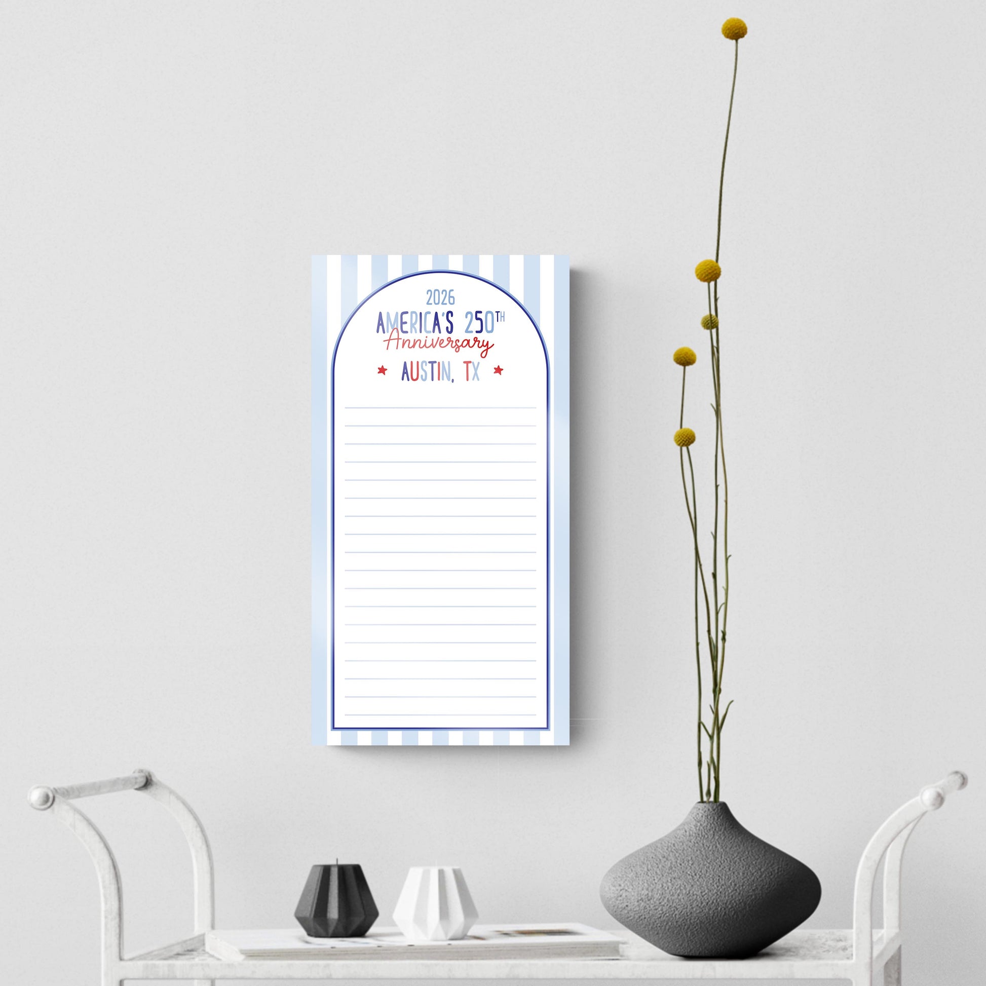 8x16 Glass Dry Erase-Love+Local 4th of July 250th Anniversary -3