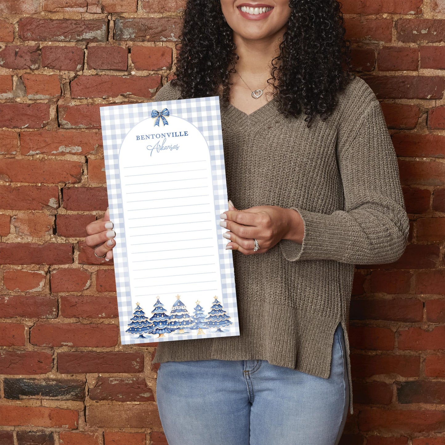 8x16 Glass Dry Erase-Love+Local Blue Noel - A Grand Millennial Christmas -2
