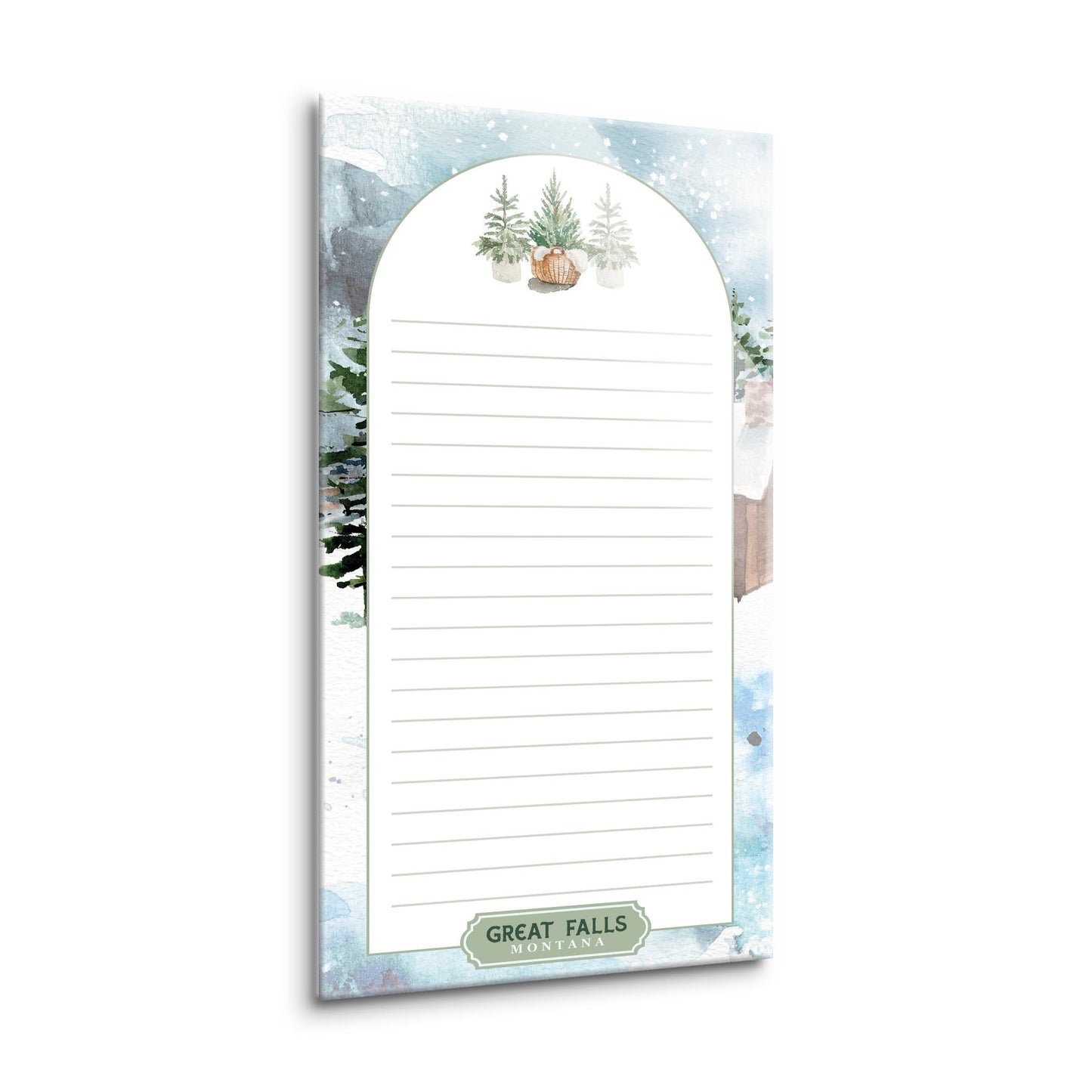 8x16 Glass Dry Erase-Love+Local Woodland -1