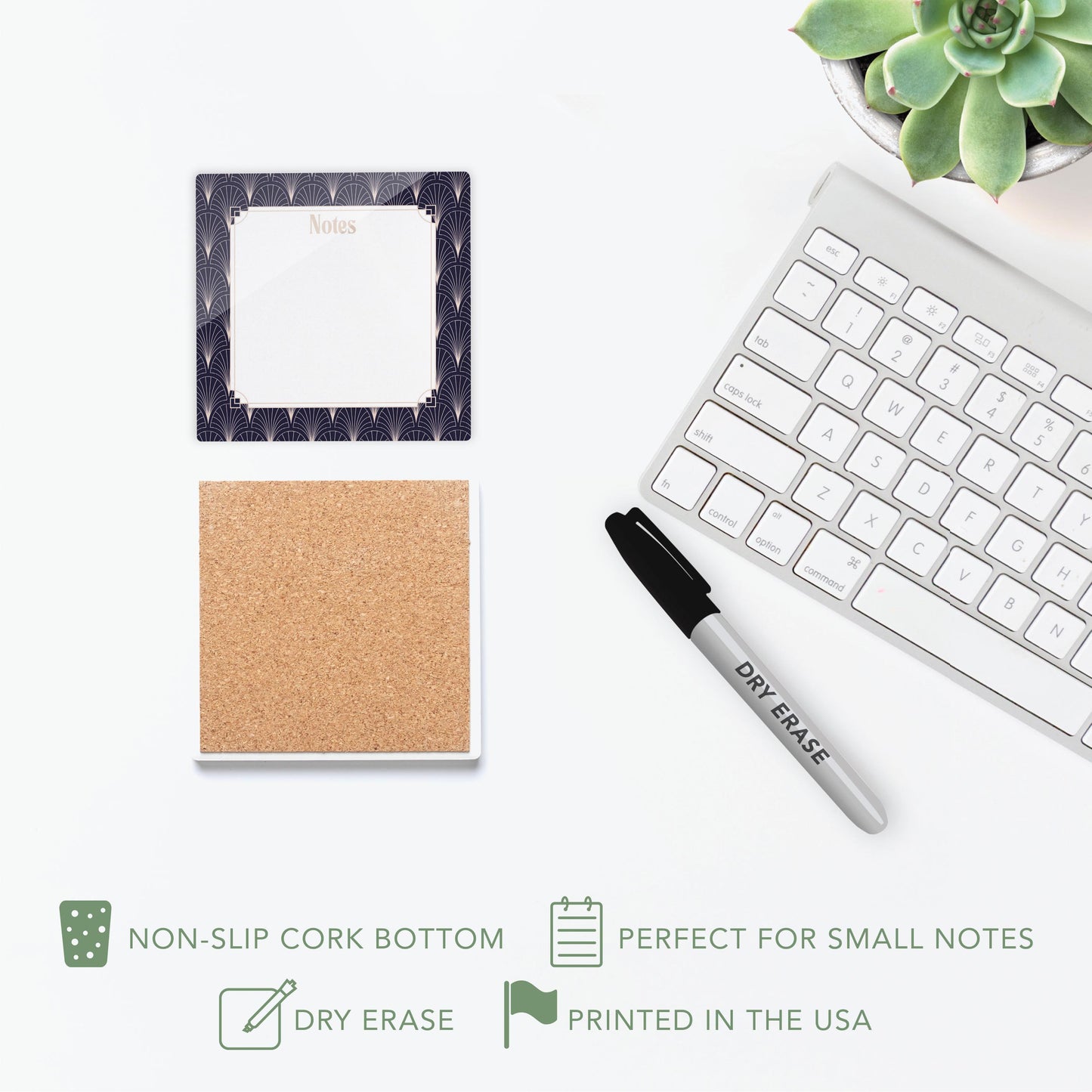 4x4 Clear Reminder Kalia Lane-Art Deco Notes -5