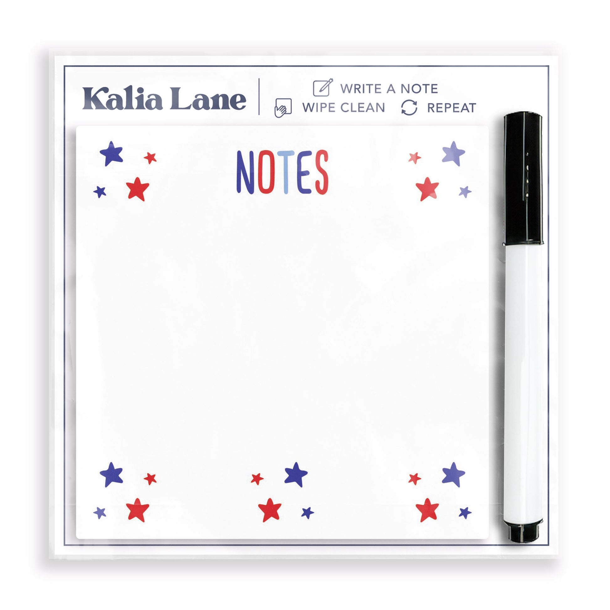 4x4 Clear Reminder Kalia Lane-4th of July 250th Anniversary -0