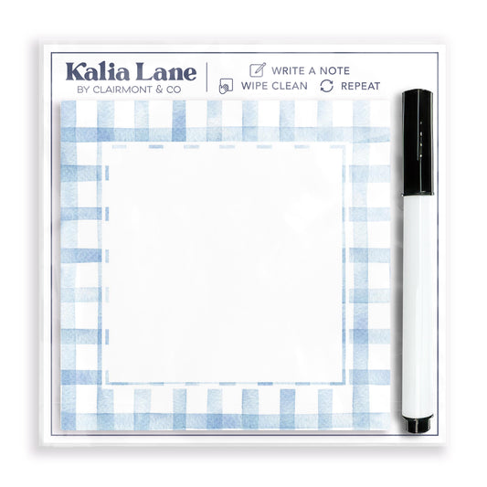 4x4 Clear Reminder Kalia Lane-Fantasy Garden Checker -0