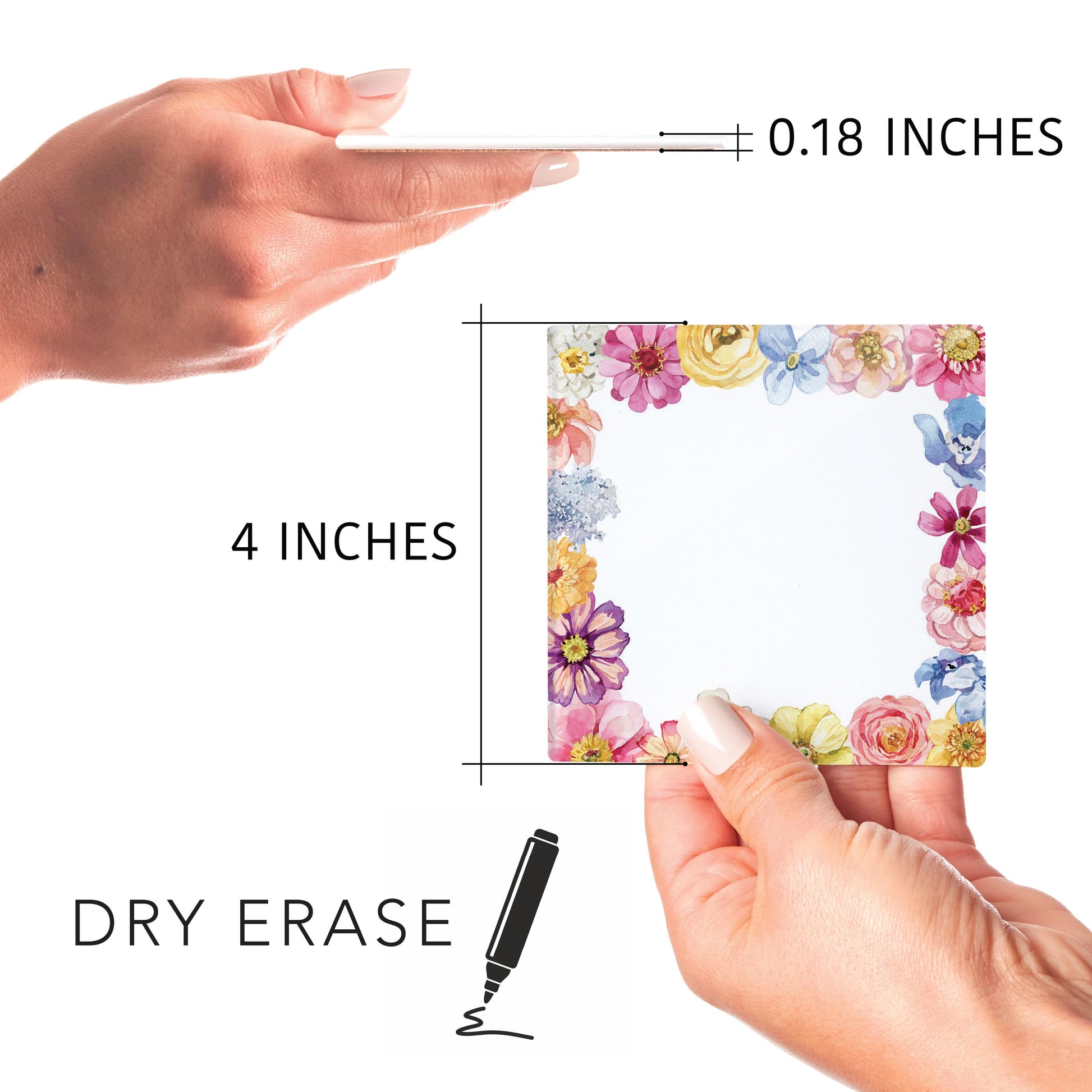 4x4 Clear Reminder Kalia Lane-Fantasy Garden Flowers -8