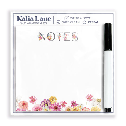 4x4 Clear Reminder Kalia Lane-Fantasy Garden Notes -0
