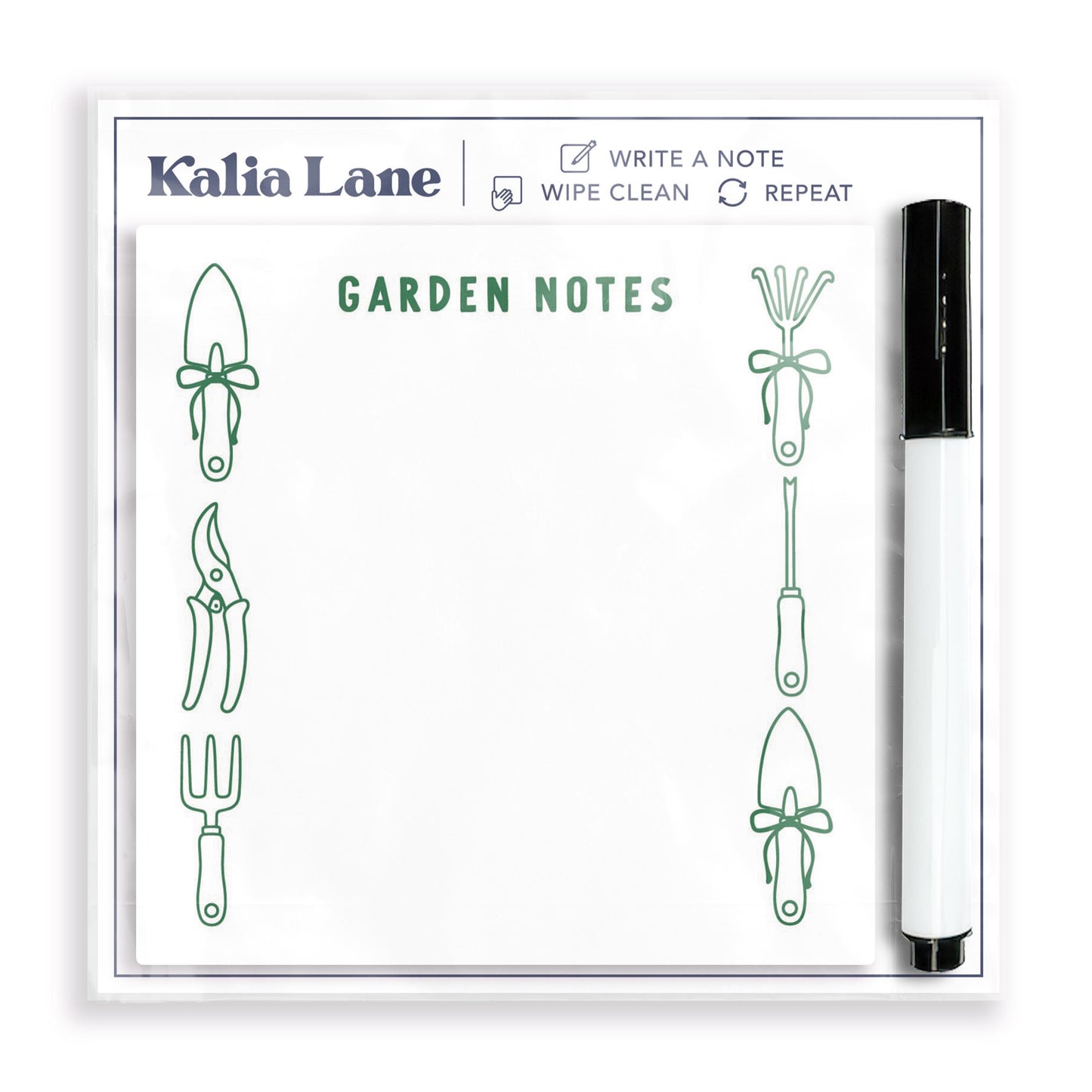 4x4 Clear Reminder Kalia Lane-Plant Lady -0