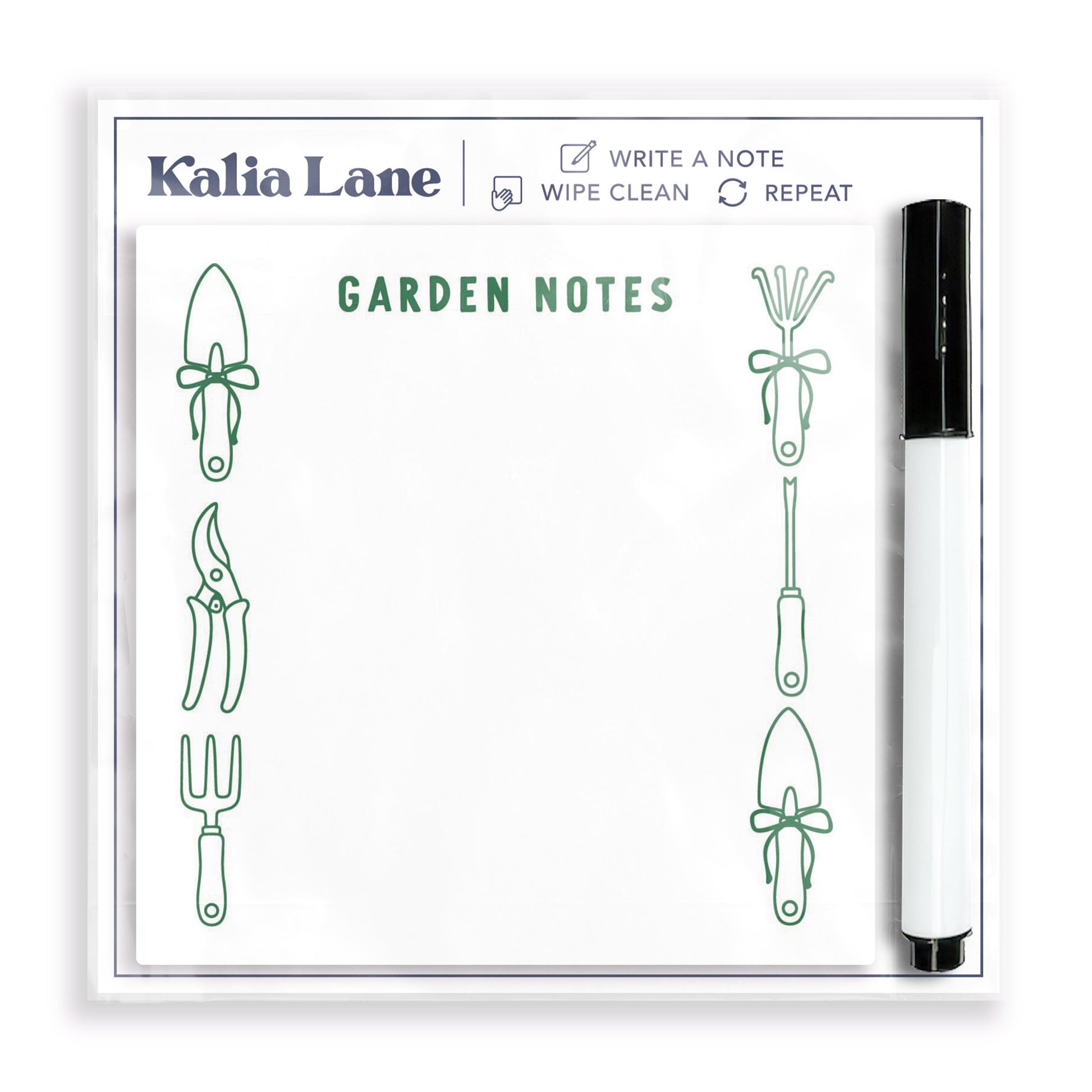 4x4 Clear Reminder Kalia Lane-Plant Lady -0
