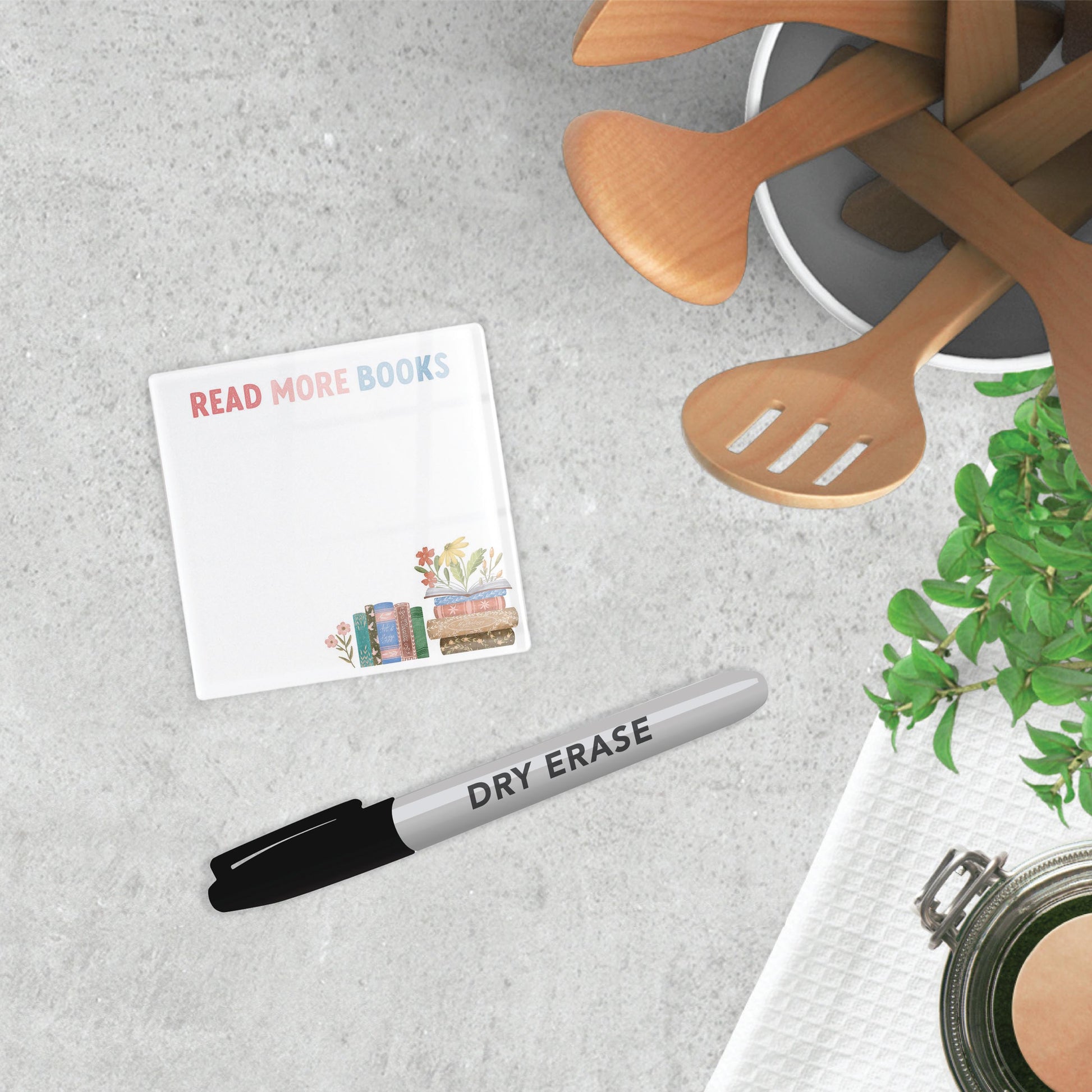 4x4 Clear Reminder Kalia Lane-Pretty Little Chapters Read More Books -7