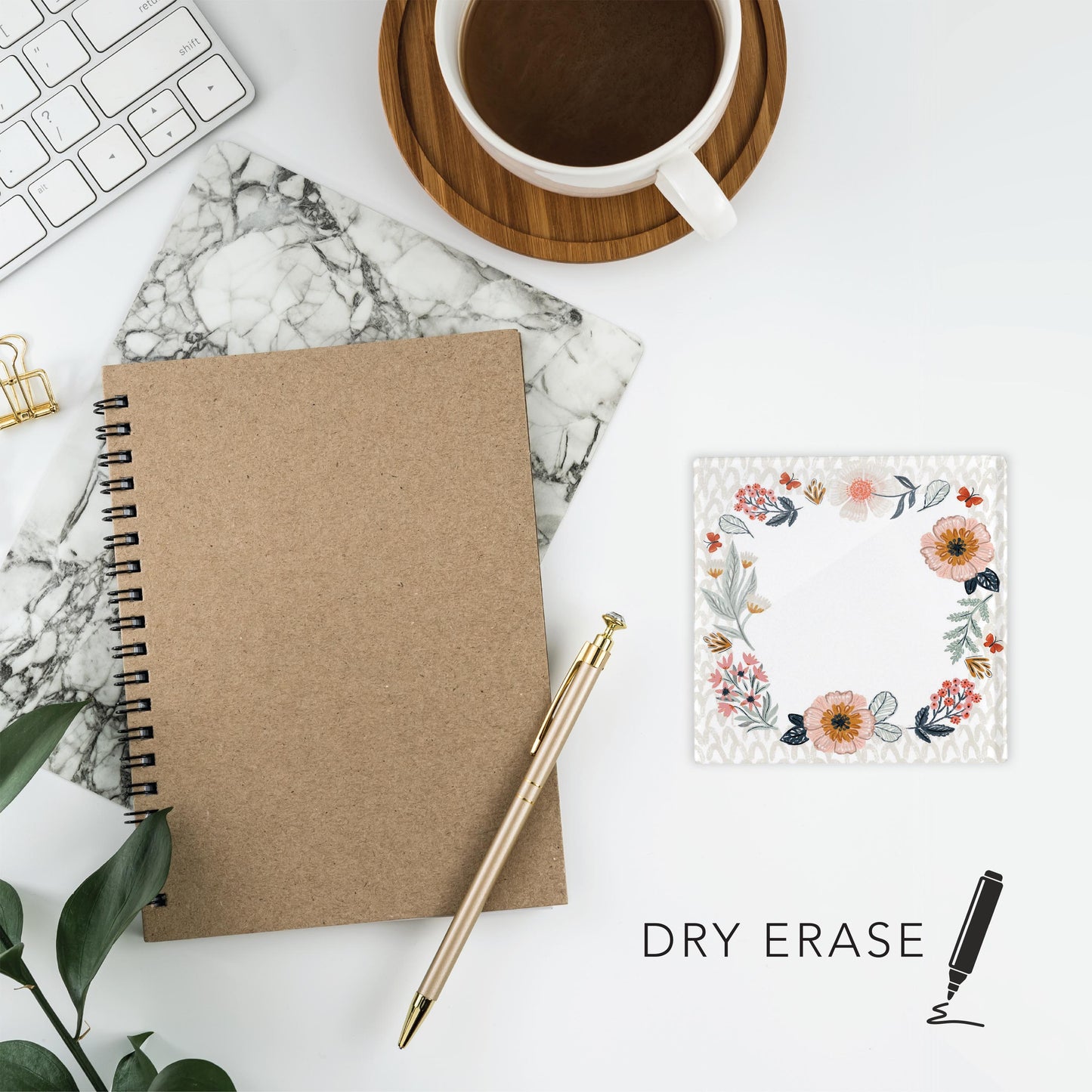 4x4 Clear Reminder Kalia Lane-Pretty Things Abstract Floral Notes