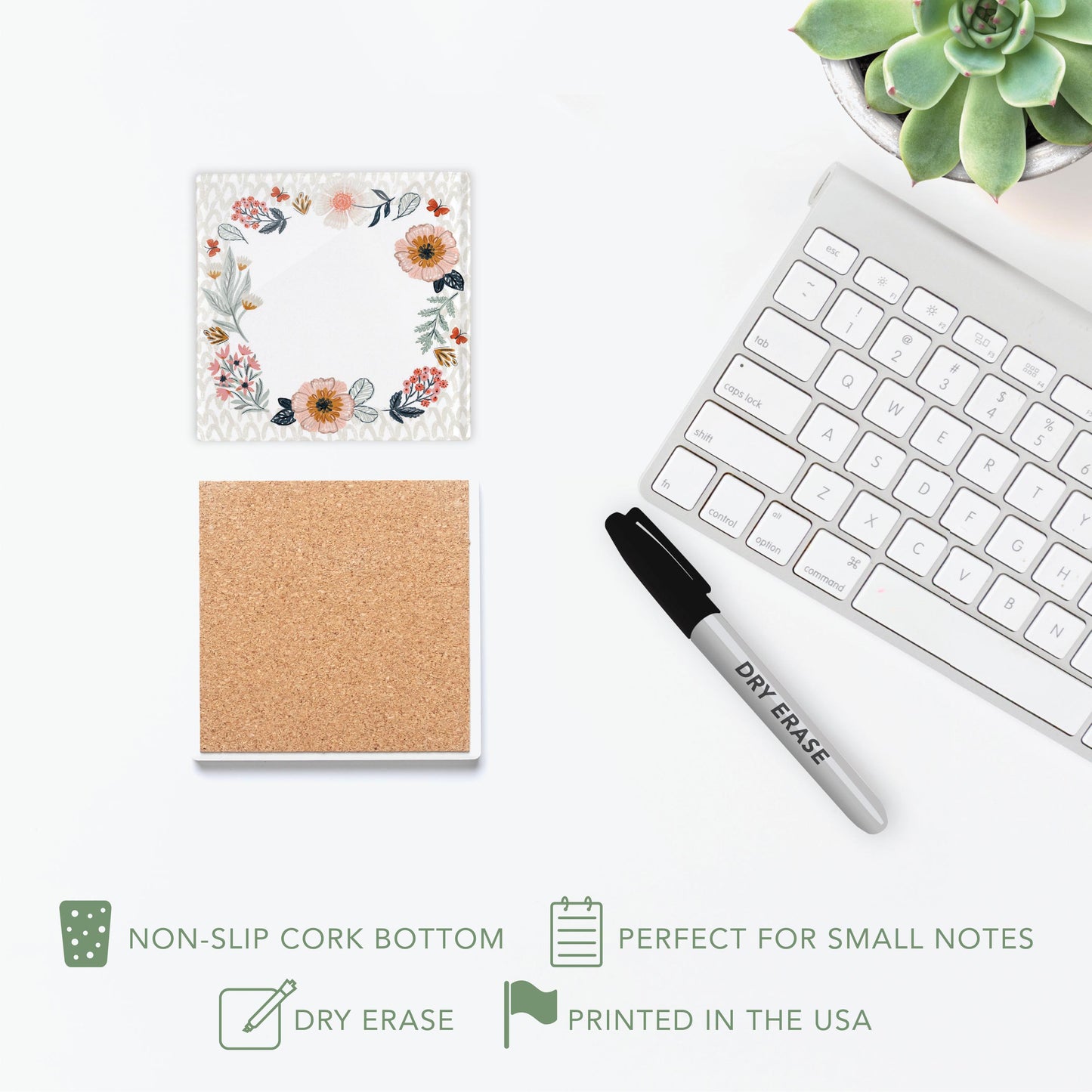 4x4 Clear Reminder Kalia Lane-Pretty Things Abstract Floral Notes