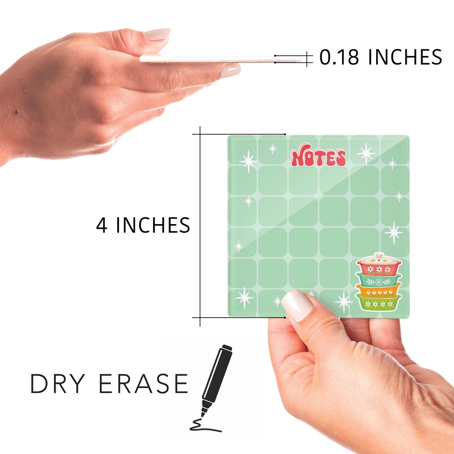 4x4 Clear Reminder Kalia Lane-Retro Kitchen -8