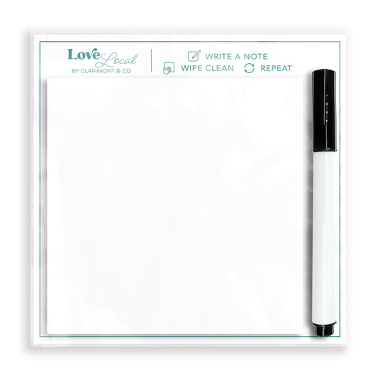 Custom 4x4 Glass Dry Erase