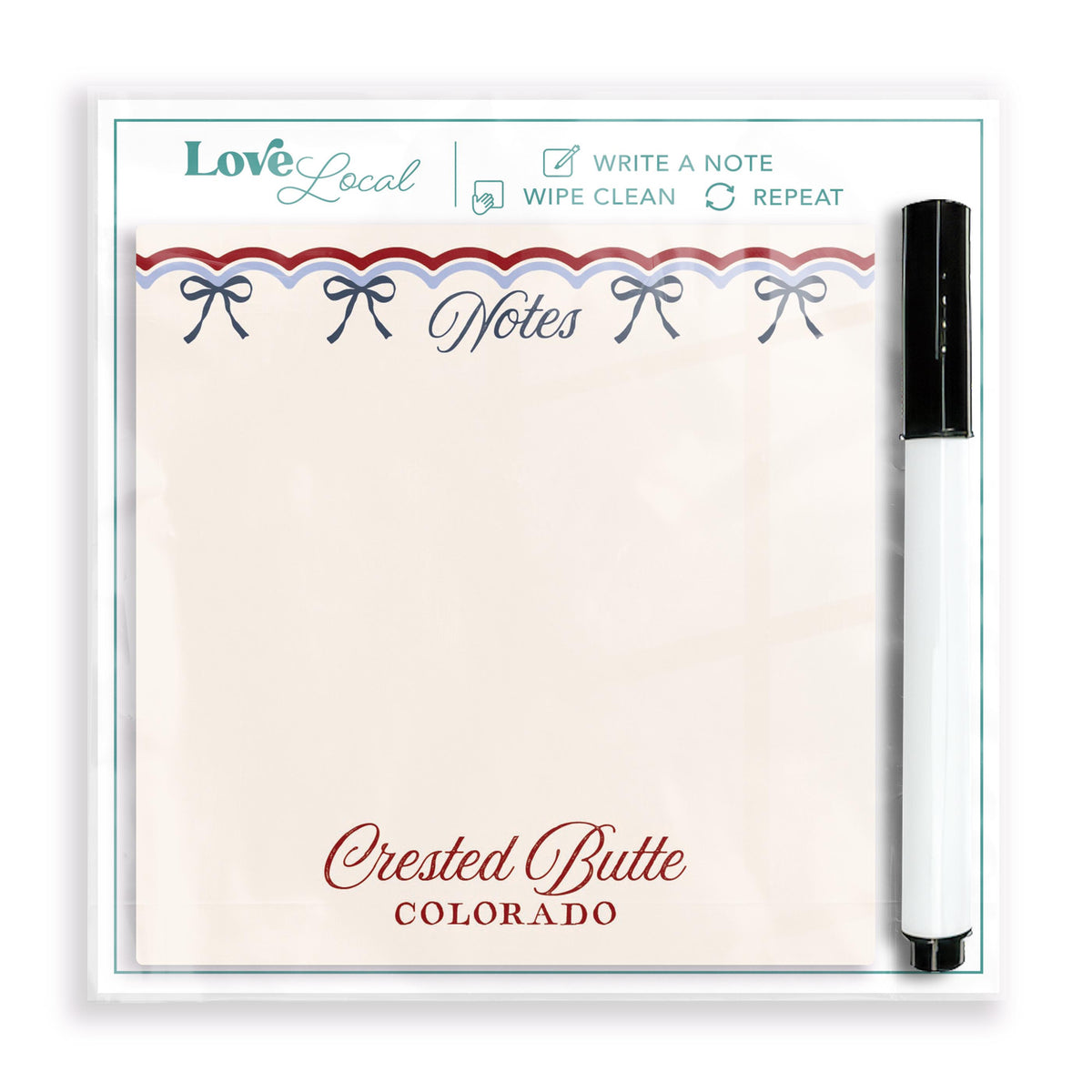 4x4 Clear Reminder Love Local-Chalet Girl | Custom -0
