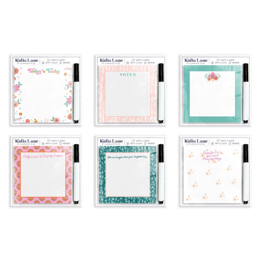 Kalia Floral Clear Reminder Pre-Pack 6 Style