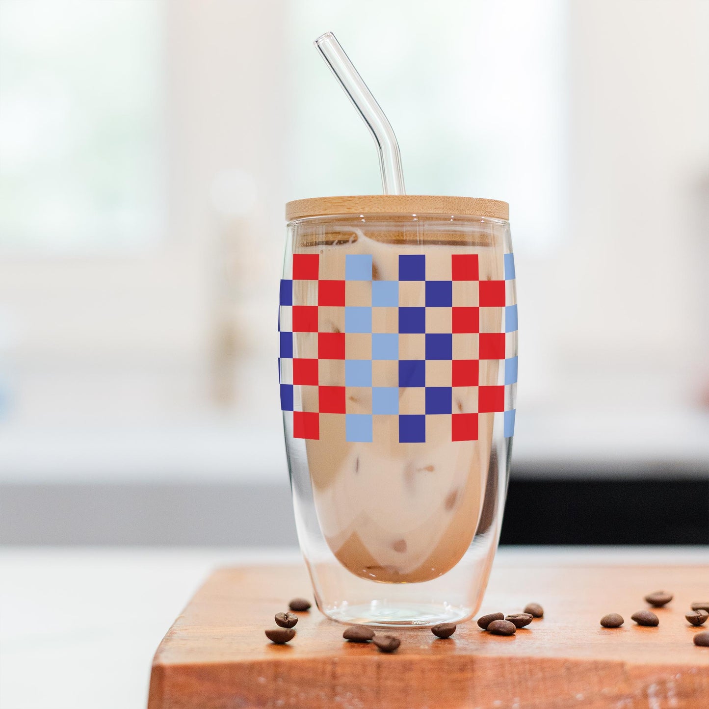 16oz Double Insulated Glass Tumbler-4th of July 250th Anniversary -2
