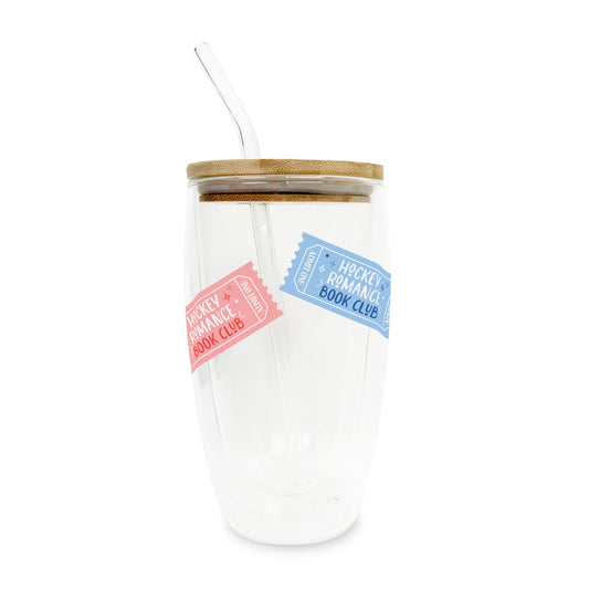 16oz Double Insulated Glass Tumbler-Boy Aquarium -0
