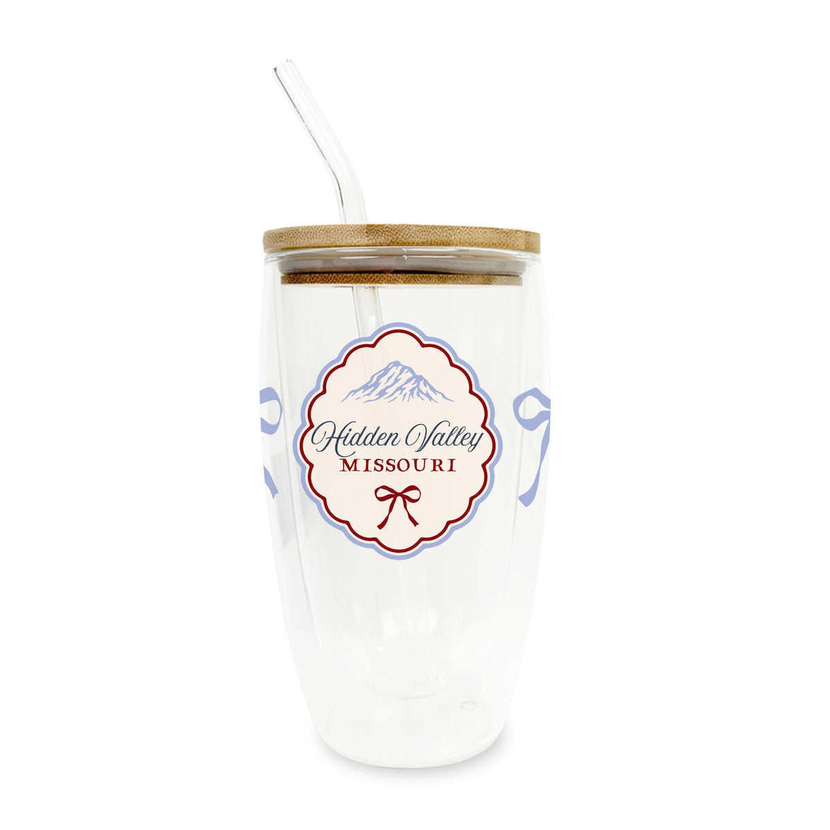 16oz Double Insulated Glass Tumbler-Chalet Girl | Custom -0